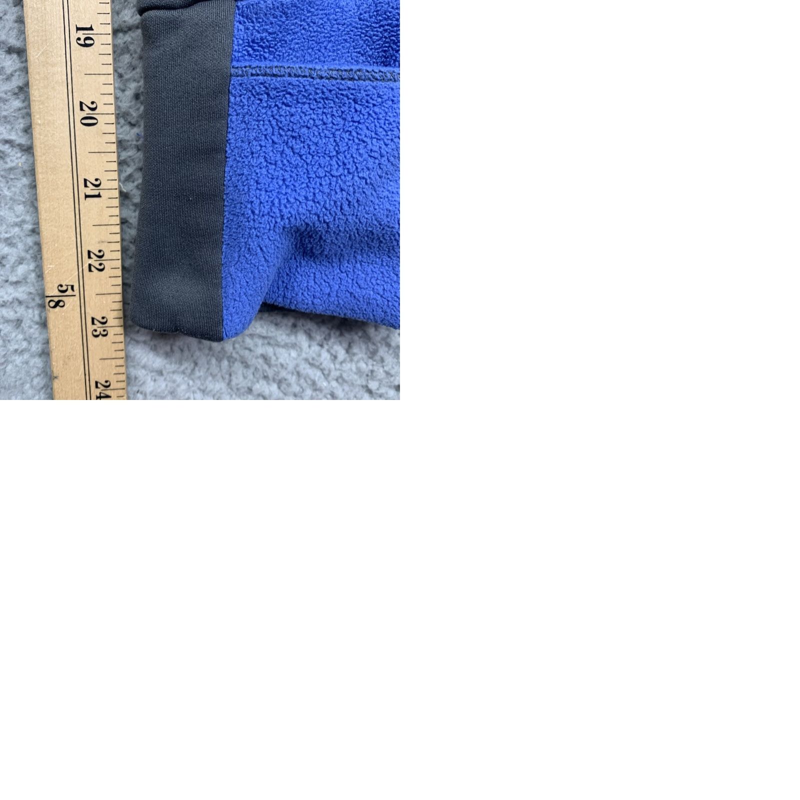Vintage Columbia Fleece 1/2 Zip Pullover Sweatshirt Lightweight Women’s M Blue & Black Size M / US 6-8 / IT 42-44 - 9 Thumbnail