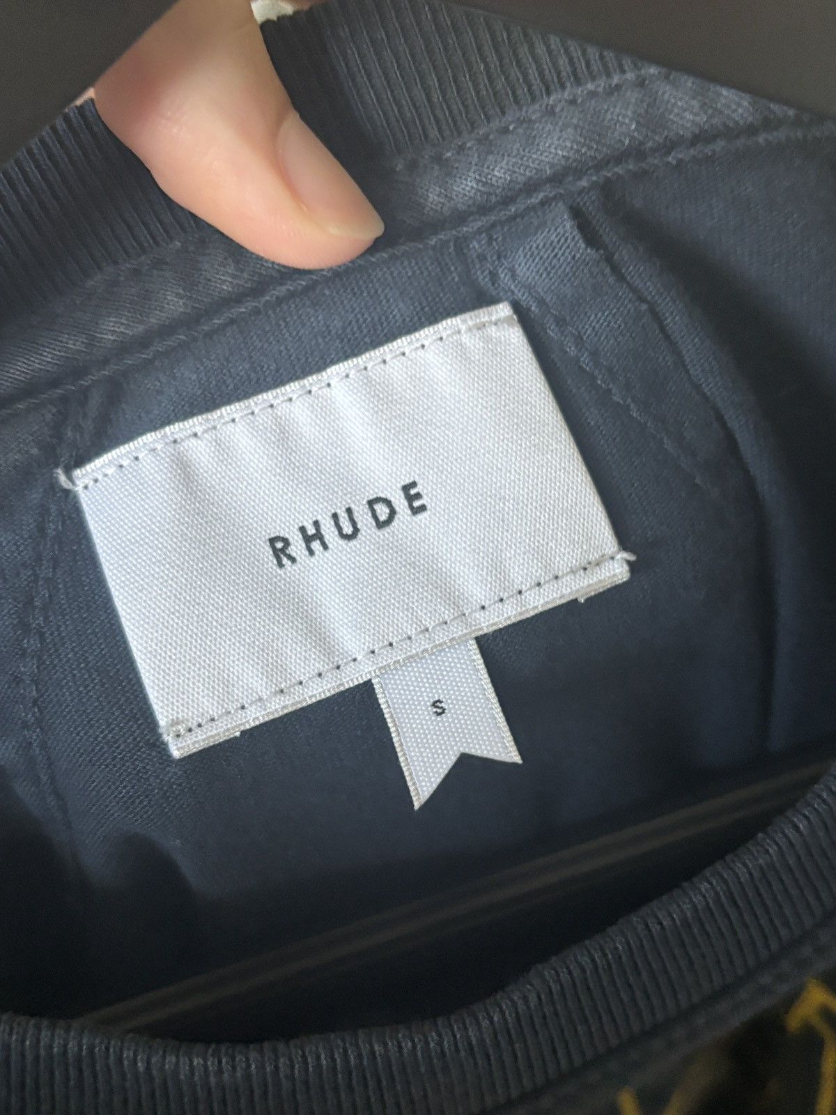 Rhude RHUDE GENEVE VACATION SAILING LOGO TEE Size US S / EU 44-46 / 1 - 5 Thumbnail