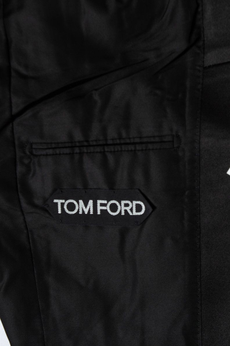 Tom Ford Tom Ford, Atticus Zebra metallic tuxedo jacket Size 50R - 6 Thumbnail