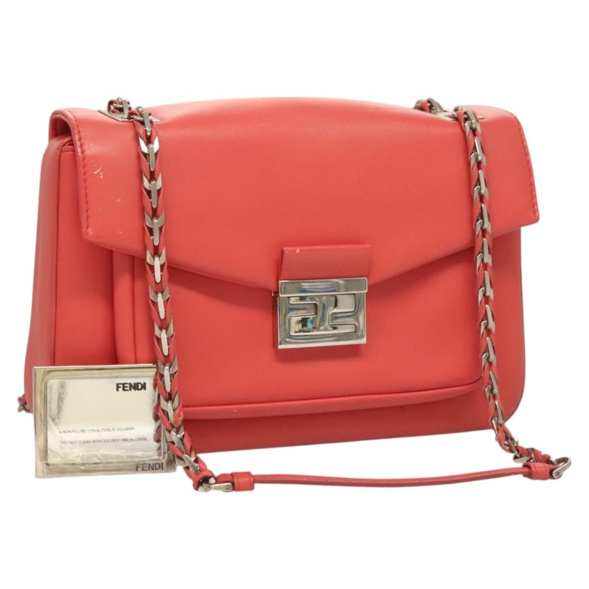 Fendi Fendi Be Baguette Flap Bag Leather Size ONE SIZE - 1 Thumbnail