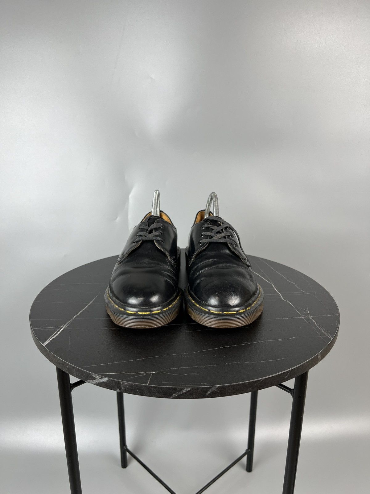 Dr. Martens × Vintage Dr. Martens England 1461 Leather Oxford Shoes Boots (Y0486) Size US 6.5 / IT 36.5 - 3 Thumbnail