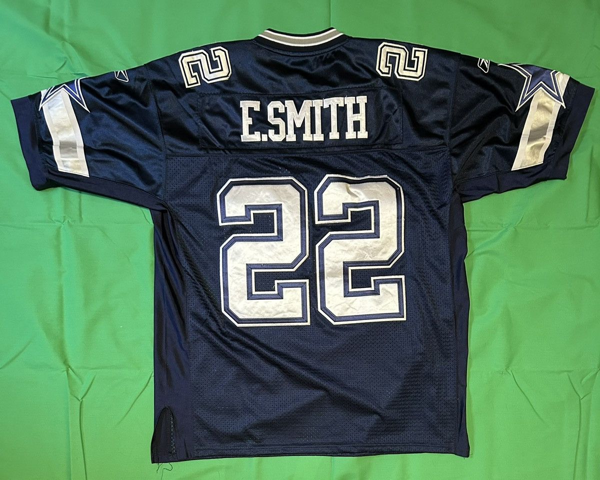 NFL × Reebok Emmitt Smith Cowboys Jersey Size US L / EU 52-54 / 3 - 1 Thumbnail