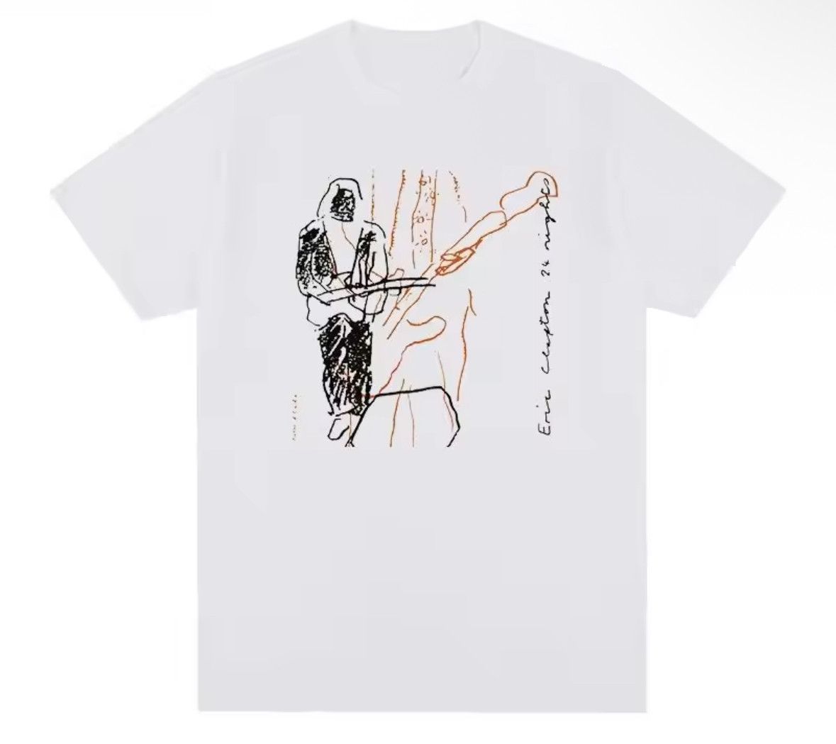 Other Retro American Eric Guitar Rock Painted Graphic TShirt Size US L / EU 52-54 / 3 - 1 Thumbnail
