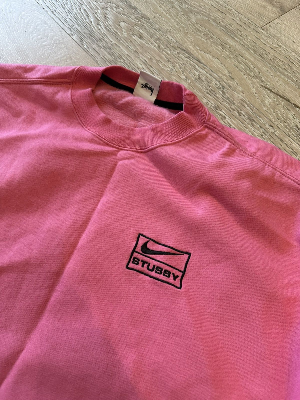 Nike × Stussy Stussy x Nike NRG sweatshirt pink Size US XL / EU 56 / 4 - 1 Thumbnail