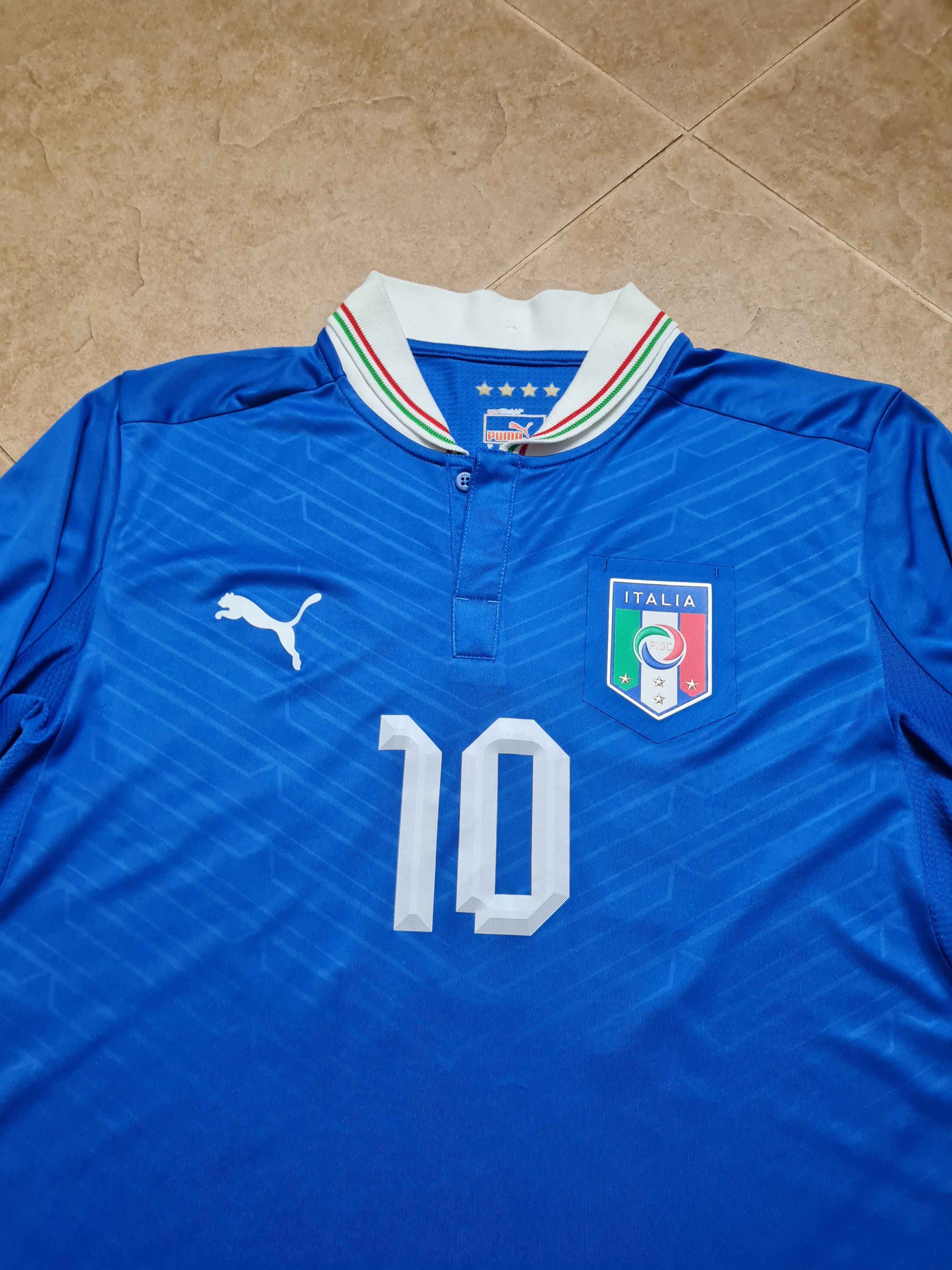Puma Jersey maglia italia #10 Cassano Euro 2012 Euro Jersey Puma Size US L / EU 52-54 / 3 - 8 Thumbnail