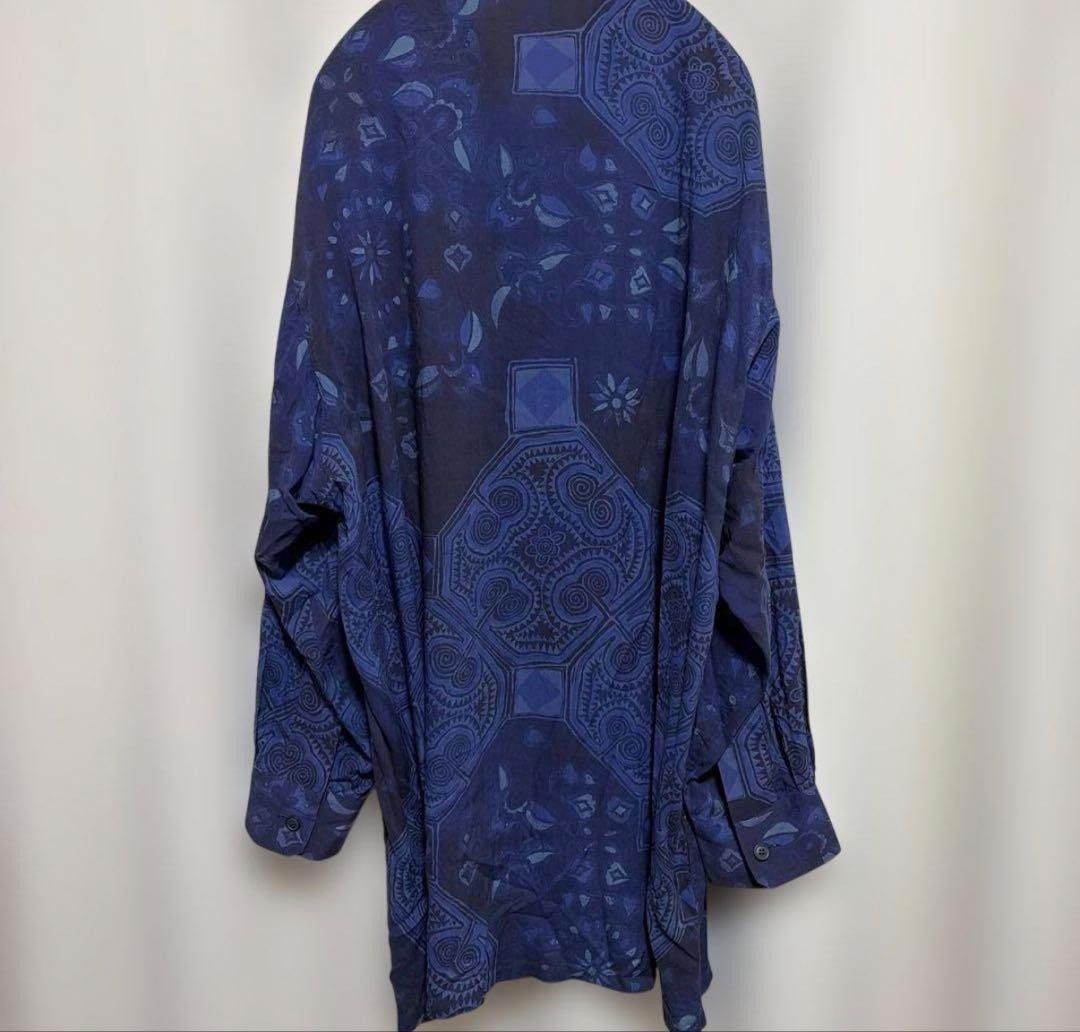 Yohji Yamamoto yohji yamamoto/23aw Chinoiserie print shirt Size US M / EU 48-50 / 2 - 2 Thumbnail