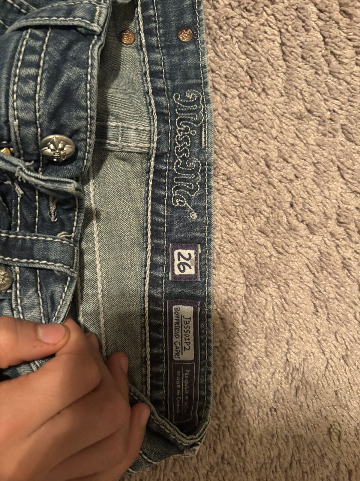 Miss Me VINTAGE MissMe jeans Size 26" / US 2 / IT 38 - 1 Thumbnail