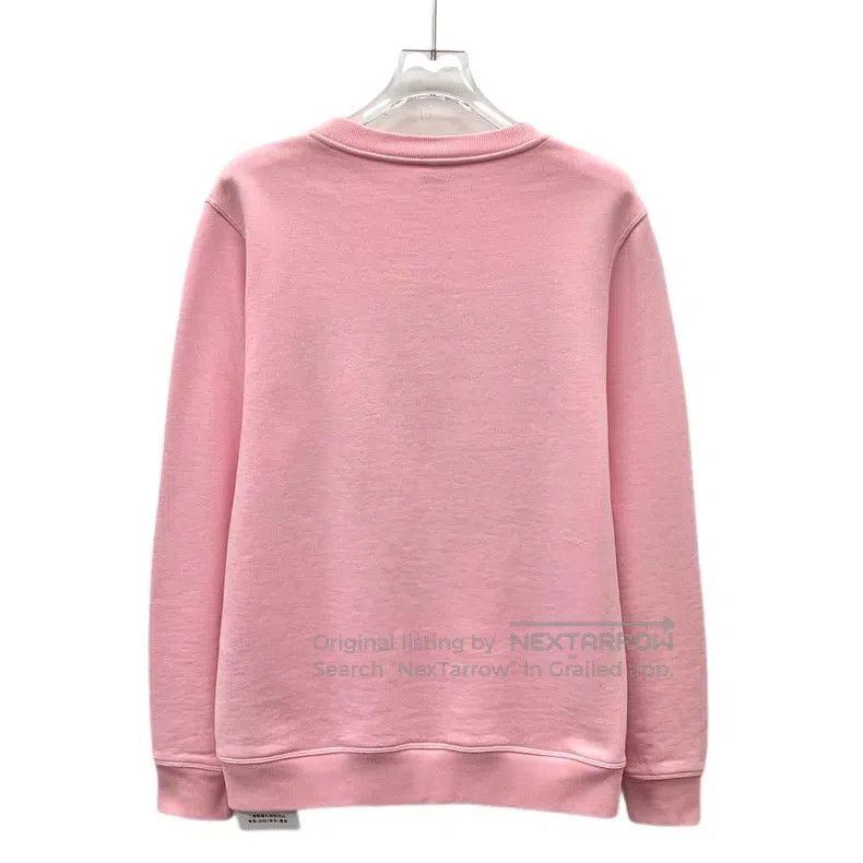Loewe Loewe Pink Logo Embroidered Crewneck Sweatshirt Size S / US 4 / IT 40 - 2 Thumbnail