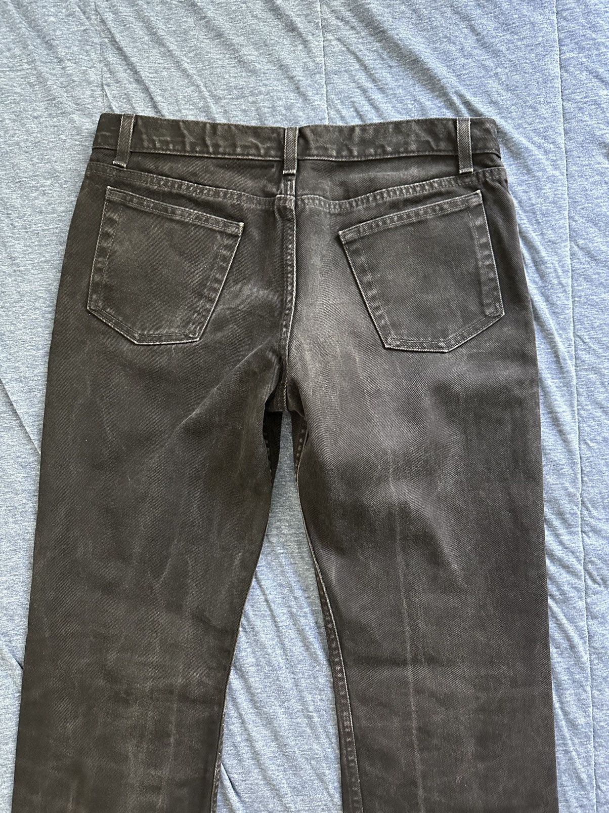 Helmut Lang Early 2000’s Low Waist Straight Leg Jeans Black Size US 30 / EU 46 - 4 Thumbnail