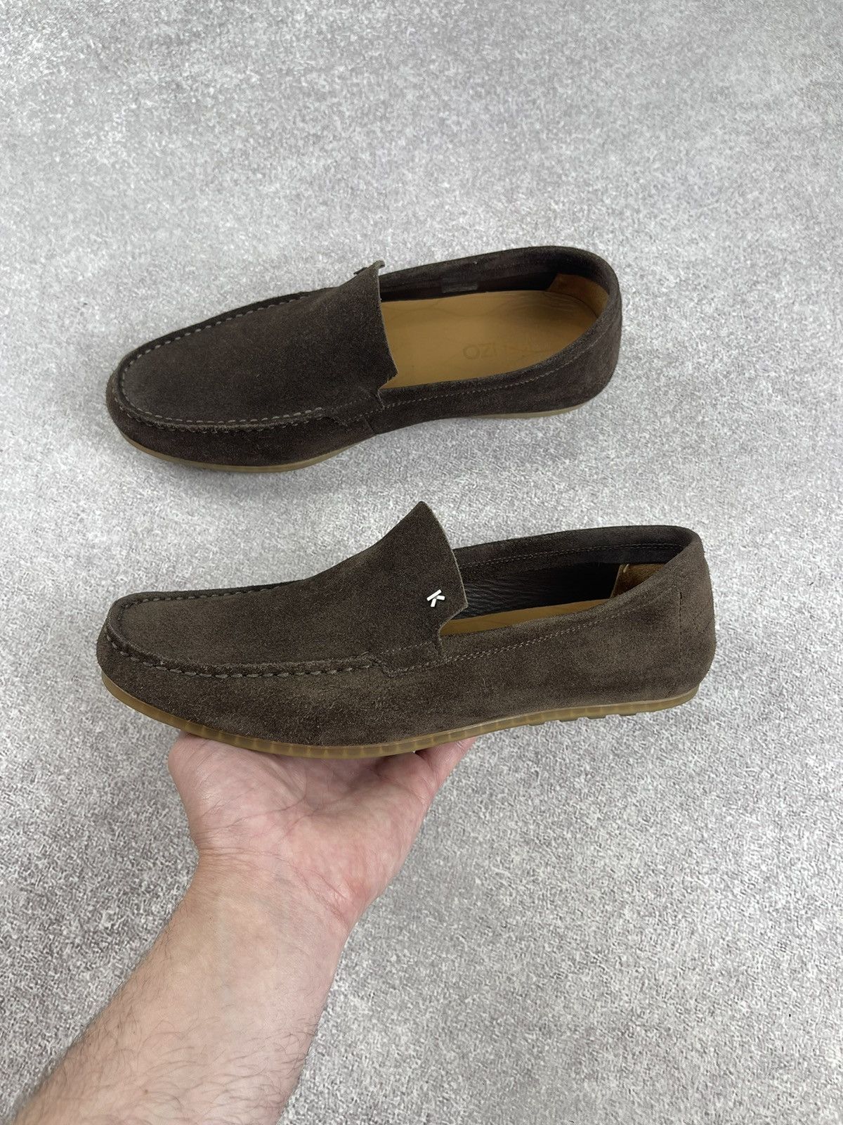 Kenzo Kenzo Suede Leather Loafers Moccasins Size 39 Size US 6.5 / EU 39-40 - 9 Thumbnail