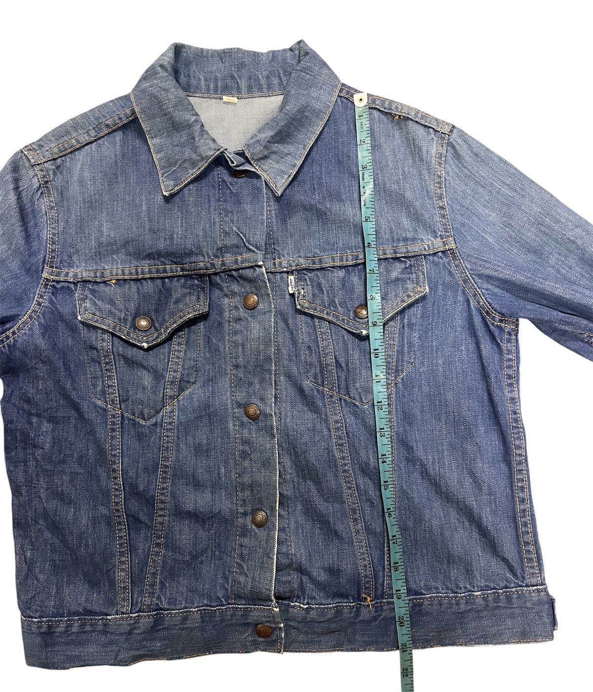 Levi's Vintage 70s levis for gals big e snap button Size L / US 10 / IT 46 - 10 Thumbnail