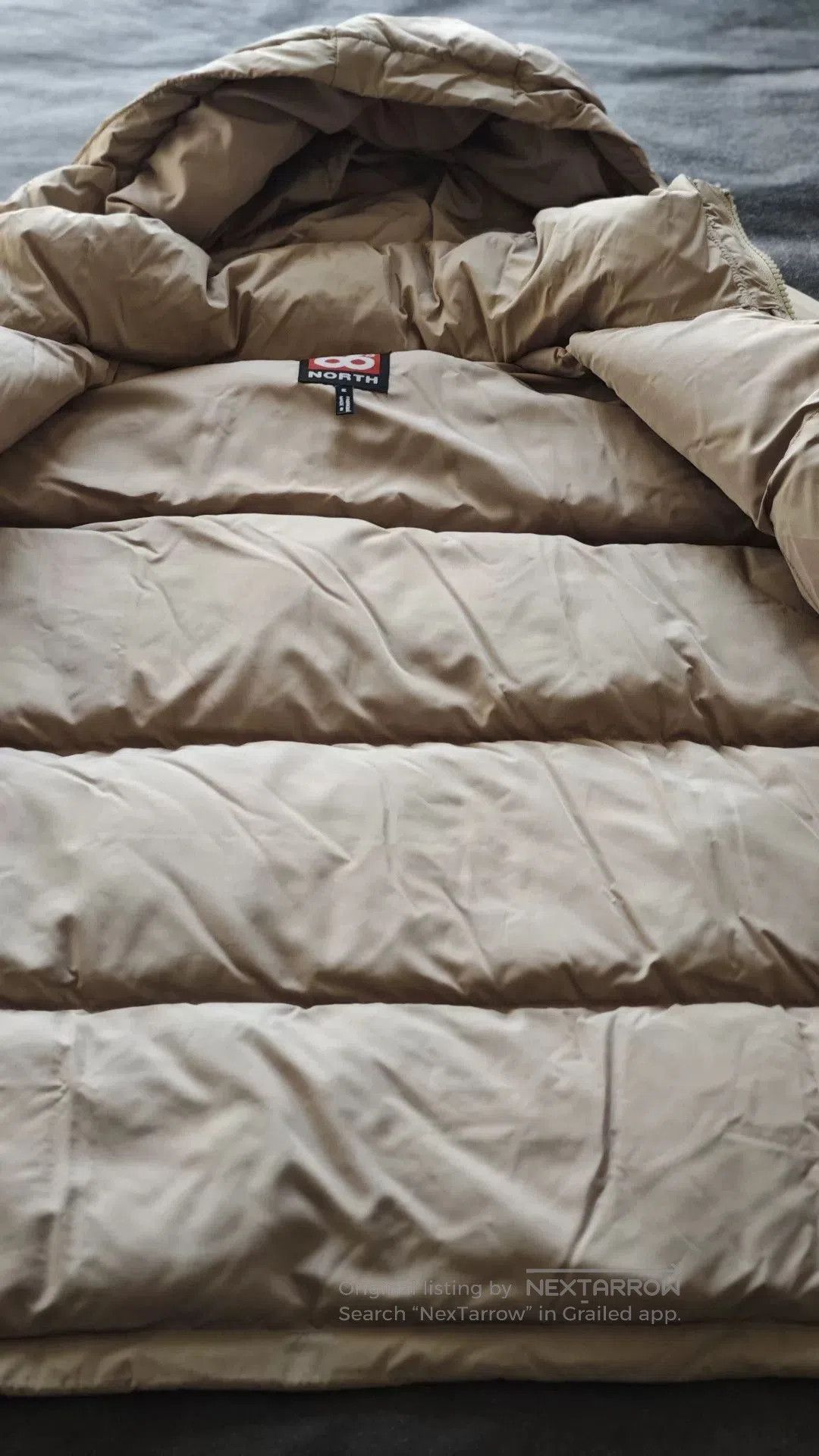 66 North 66° North Beige Down Jacket. Size US M / EU 48-50 / 2 - 8 Thumbnail
