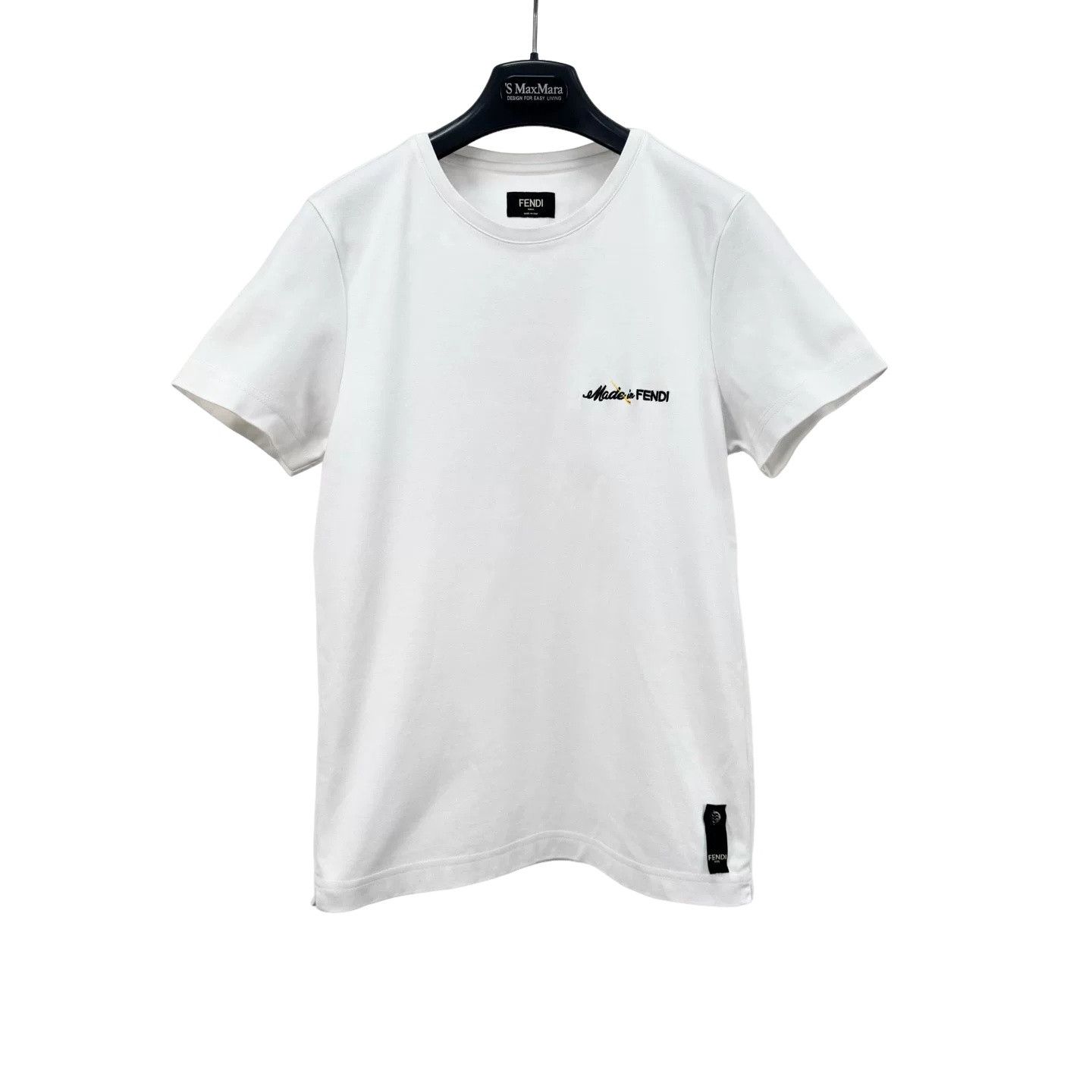 Fendi Fendi Embroidered Logo T-Shirt Size XS Size US XS / EU 42 / 0 - 1 Thumbnail