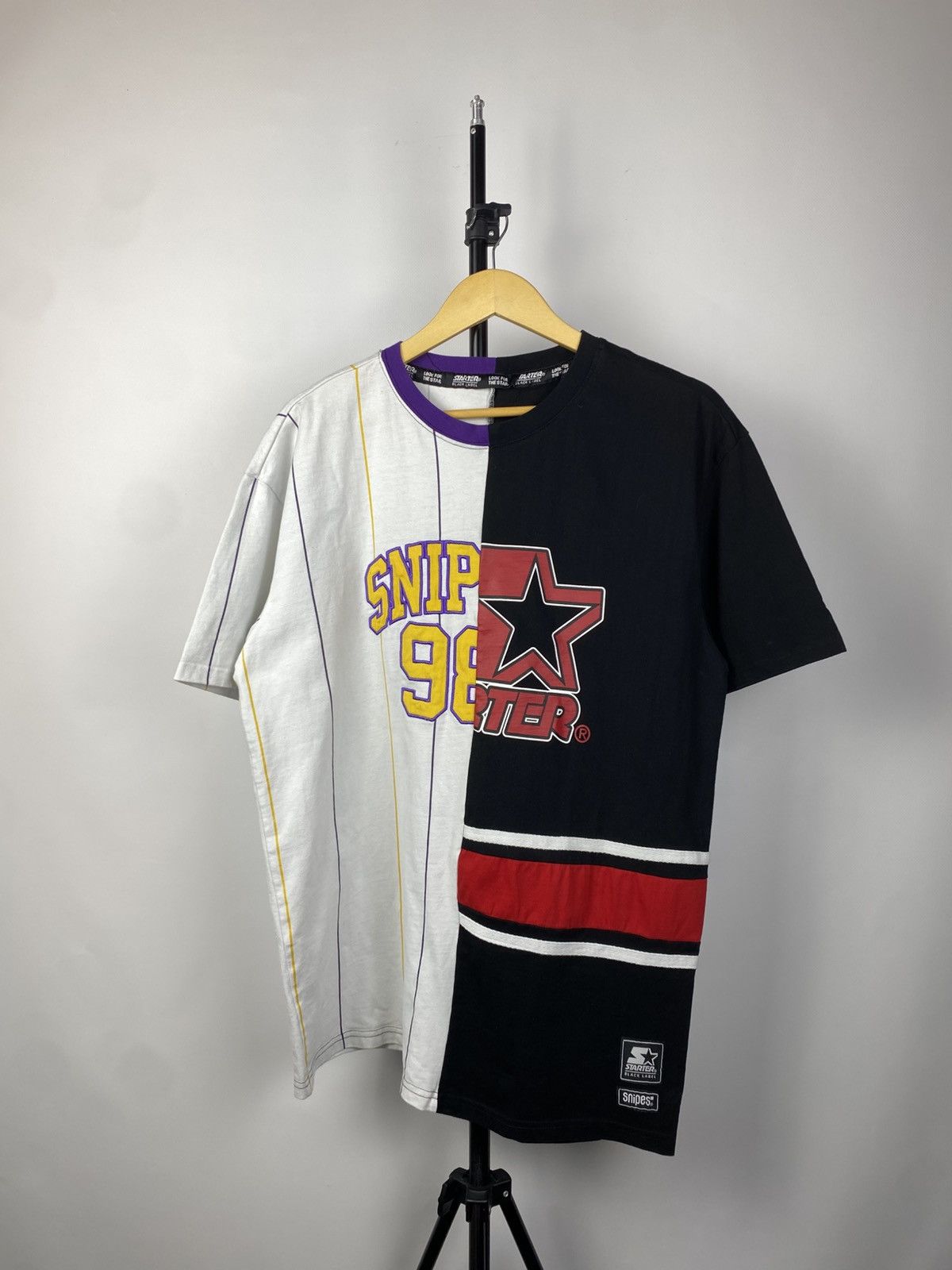 Snipes × Starter × Vintage Vintage 90s Custom Starter x Snipes Y2KT-Shirt Tee Size US L / EU 52-54 / 3 - 1 Thumbnail