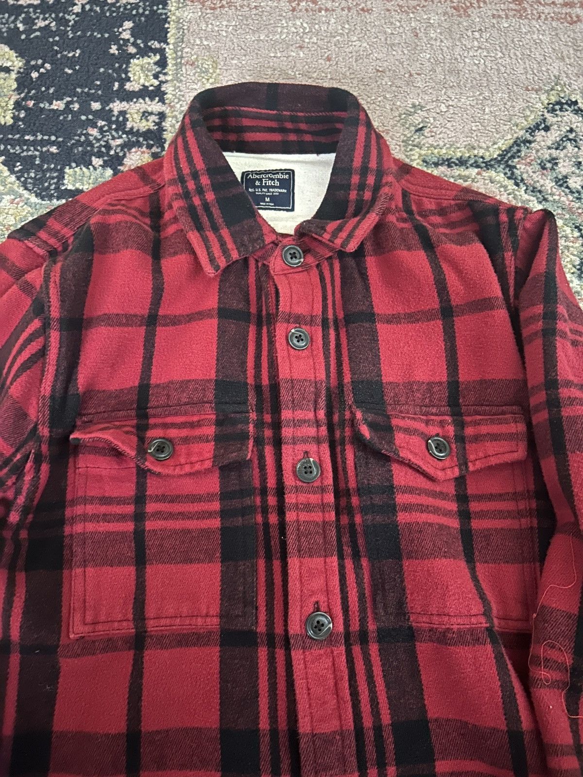 Abercrombie & Fitch Abercrombie & Fitch Vintage flannel Shirt Size US M / EU 48-50 / 2 - 2 Thumbnail