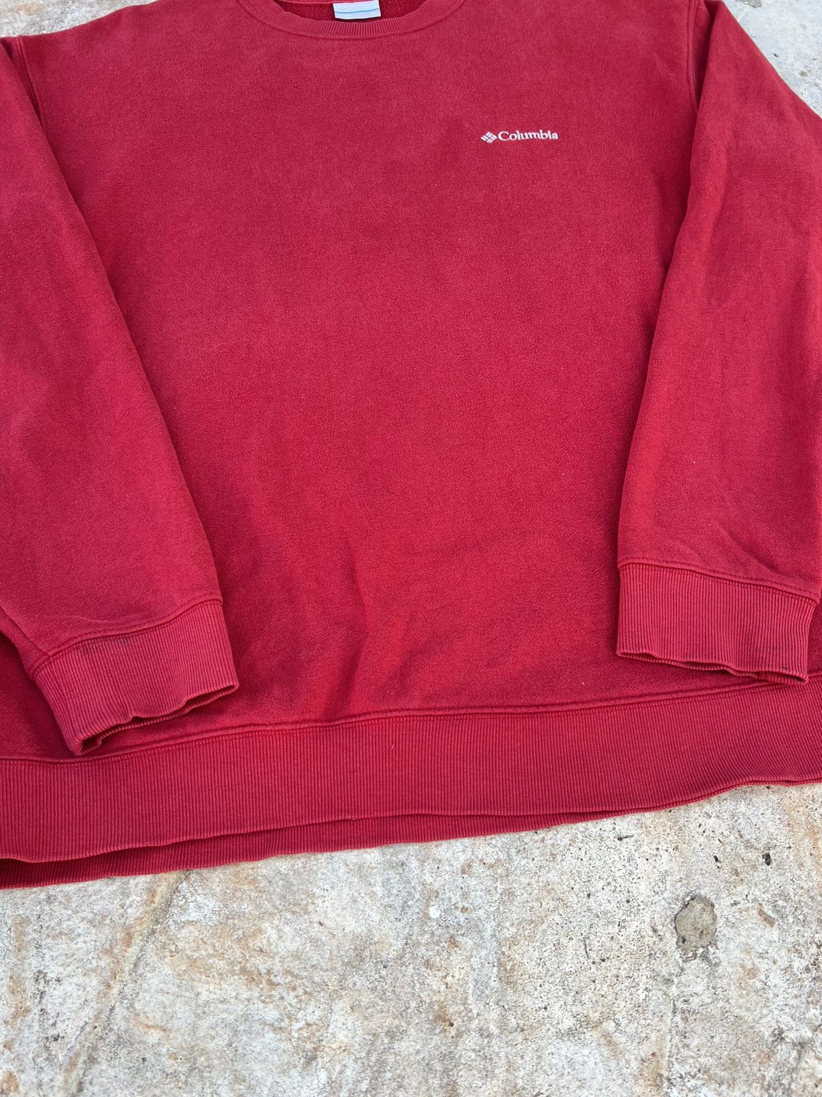 Columbia Columbia Red Crewneck Size US XL / EU 56 / 4 - 6 Thumbnail