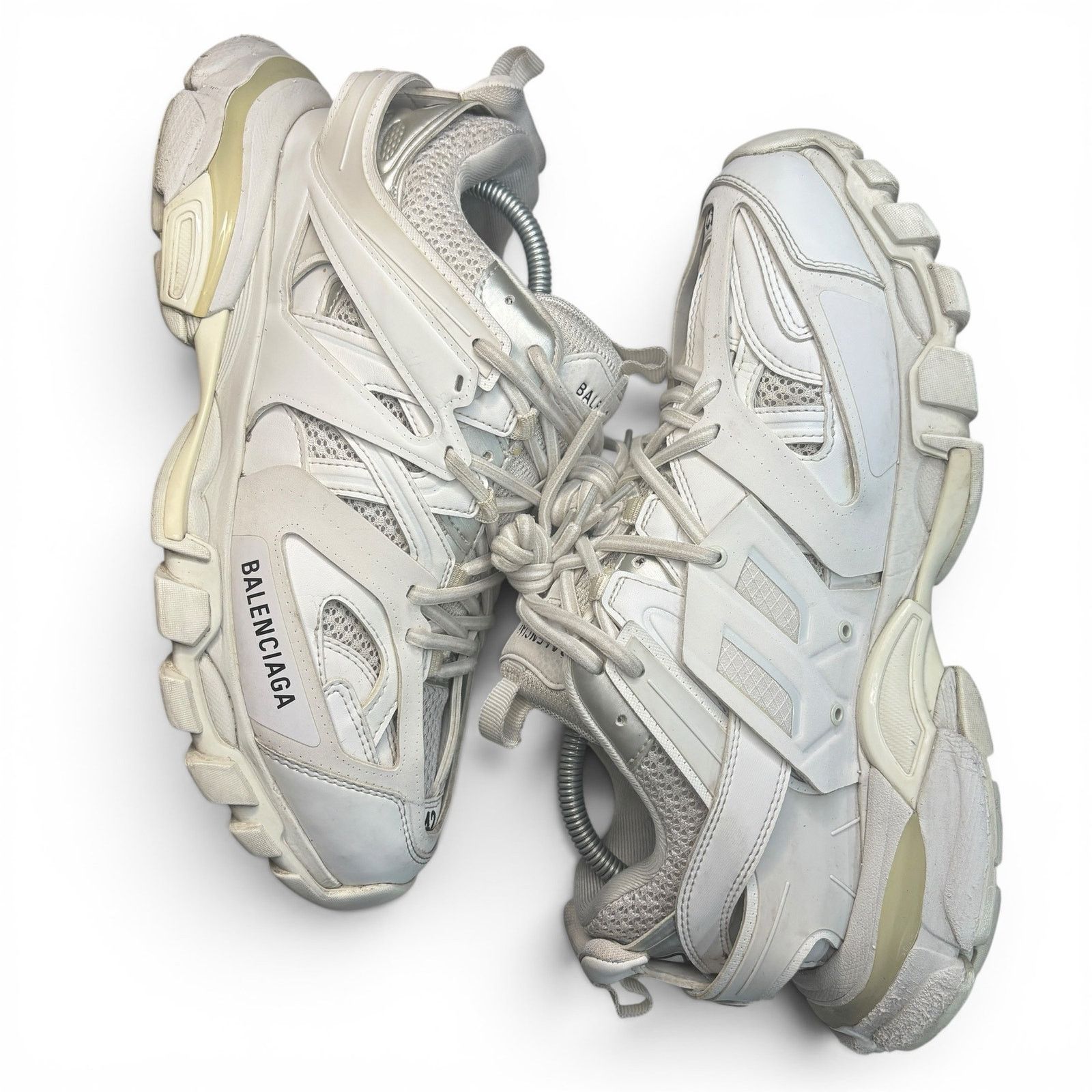 Balenciaga Balenciaga Runner Sneakers White Red Size 42. | Grailed