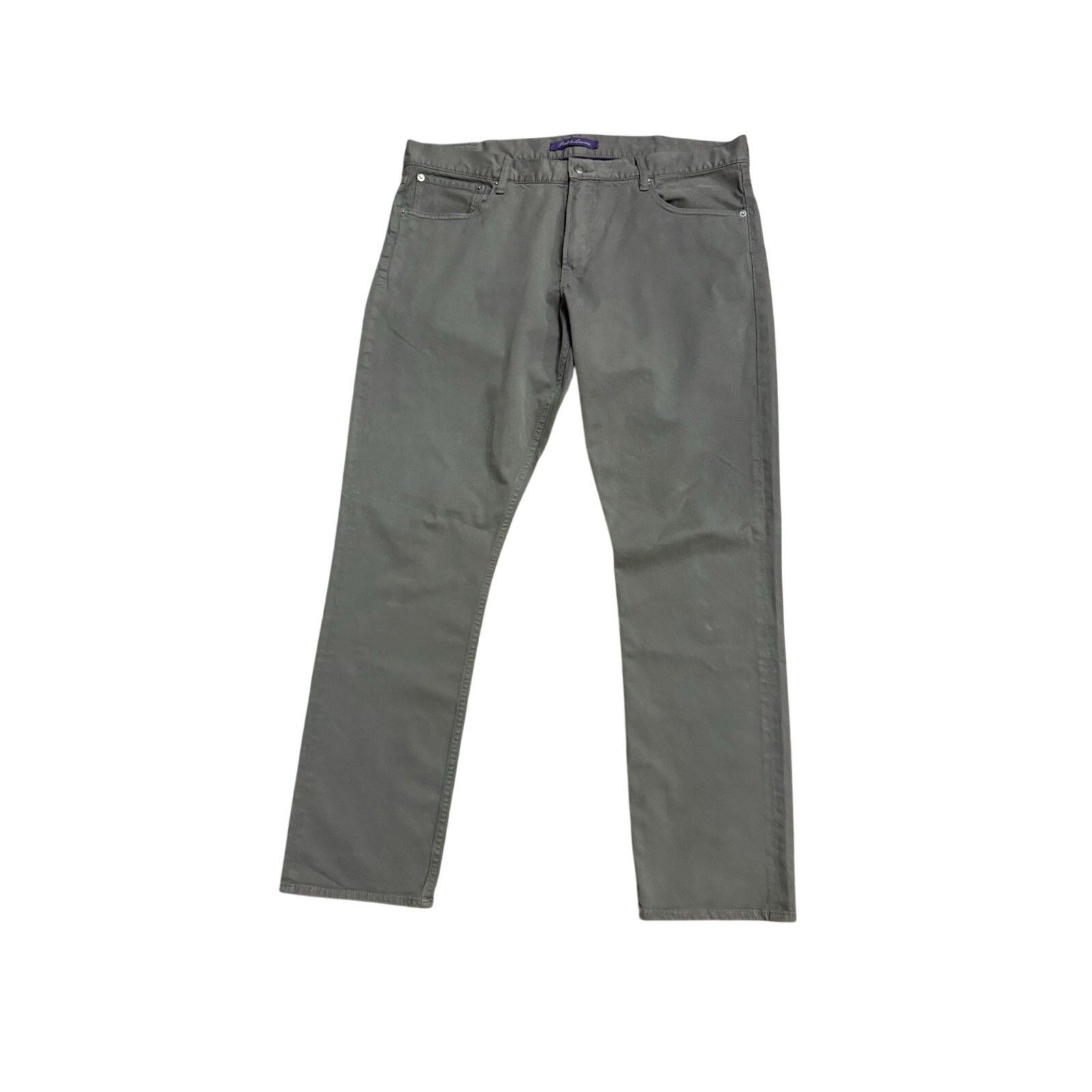 Ralph Lauren Purple Label Ralph Lauren Purple Label Slim Fit Grey Stretch Jeans Pants Size US 38 / EU 54 - 1 Thumbnail