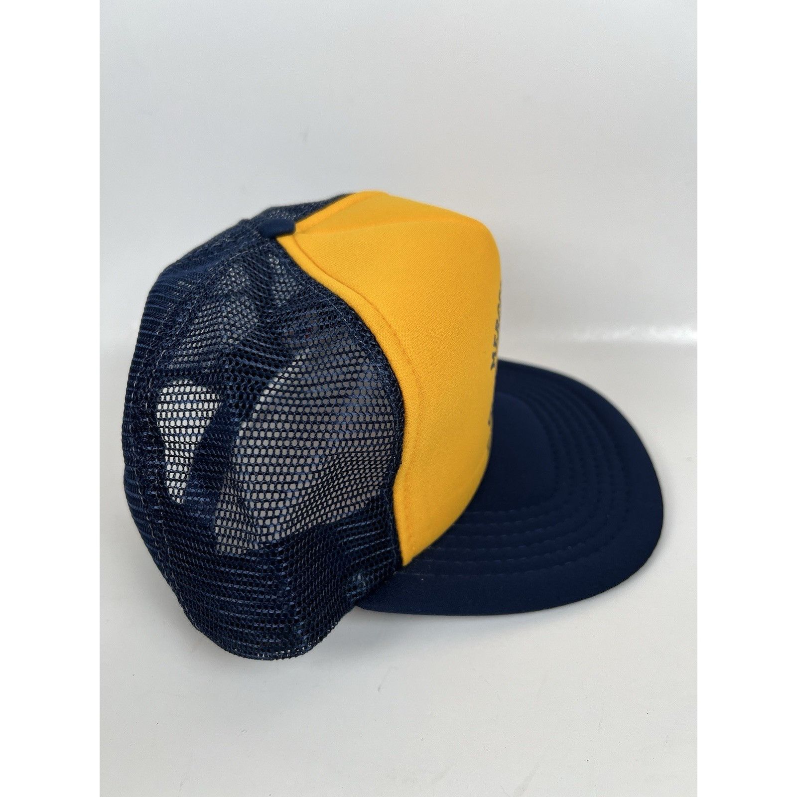 Other Vintage Merced College Blue Devils Basketball Trucker SnapBa Size ONE SIZE - 5 Thumbnail