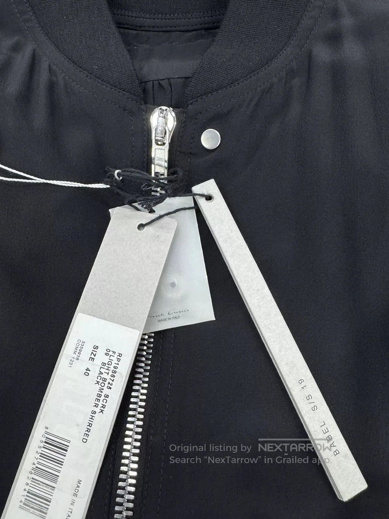 Rick Owens RICK OWENS Black Jacket Coat Size 4. Size US XXS / EU 40 - 6 Thumbnail