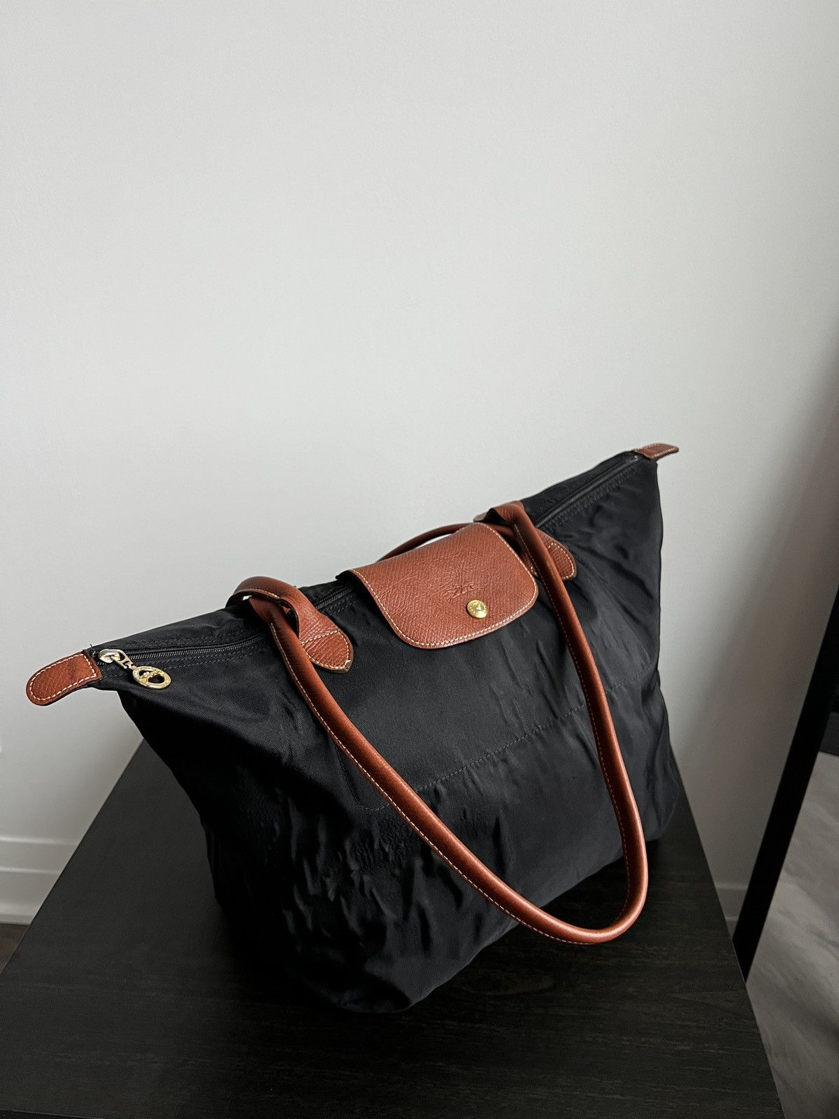 Longchamp Longchamp Medium Le Pliage Original Top Handle Bag Size ONE SIZE - 4 Thumbnail