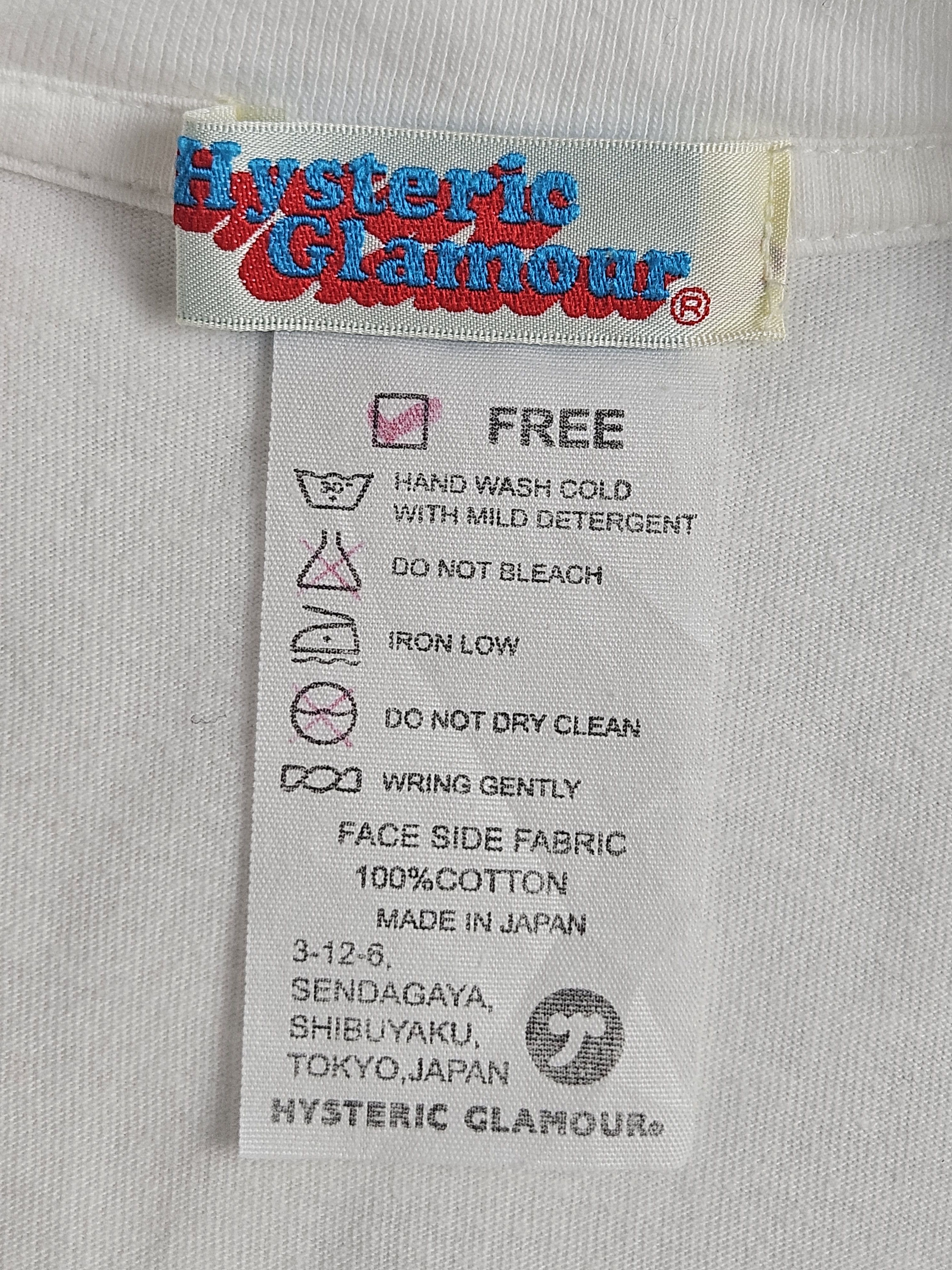 Hysteric Glamour Hysteric Glamour Sounds shirt Size US S / EU 44-46 / 1 - 4 Thumbnail