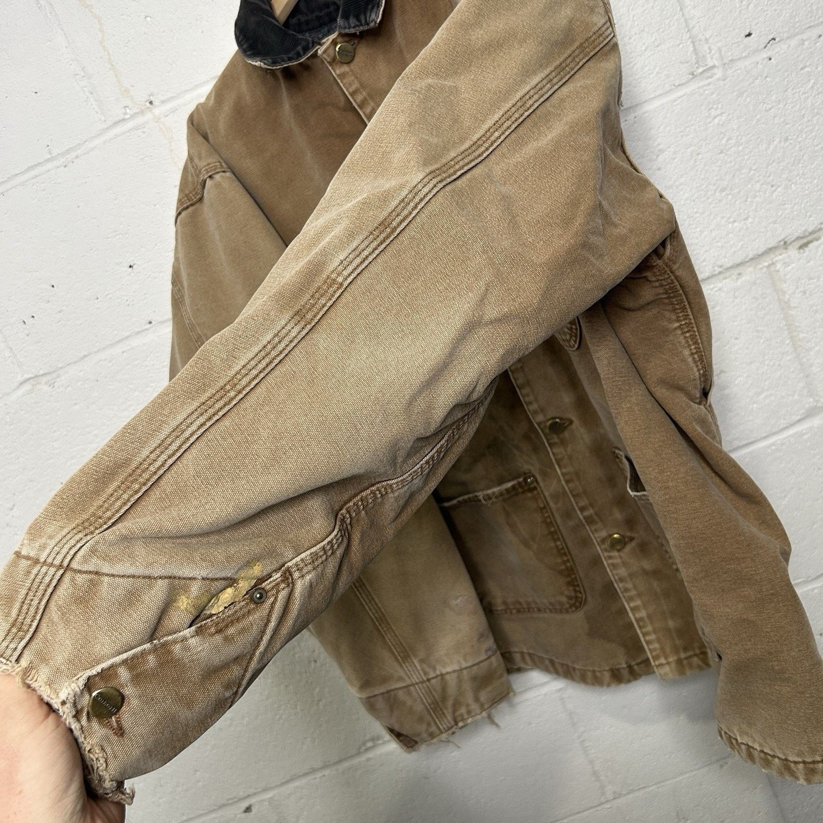 Carhartt Vintage Carhartt Blanket-Lined Chore Coat “Brown” C02 BRN Size US XL / EU 56 / 4 - 8 Thumbnail
