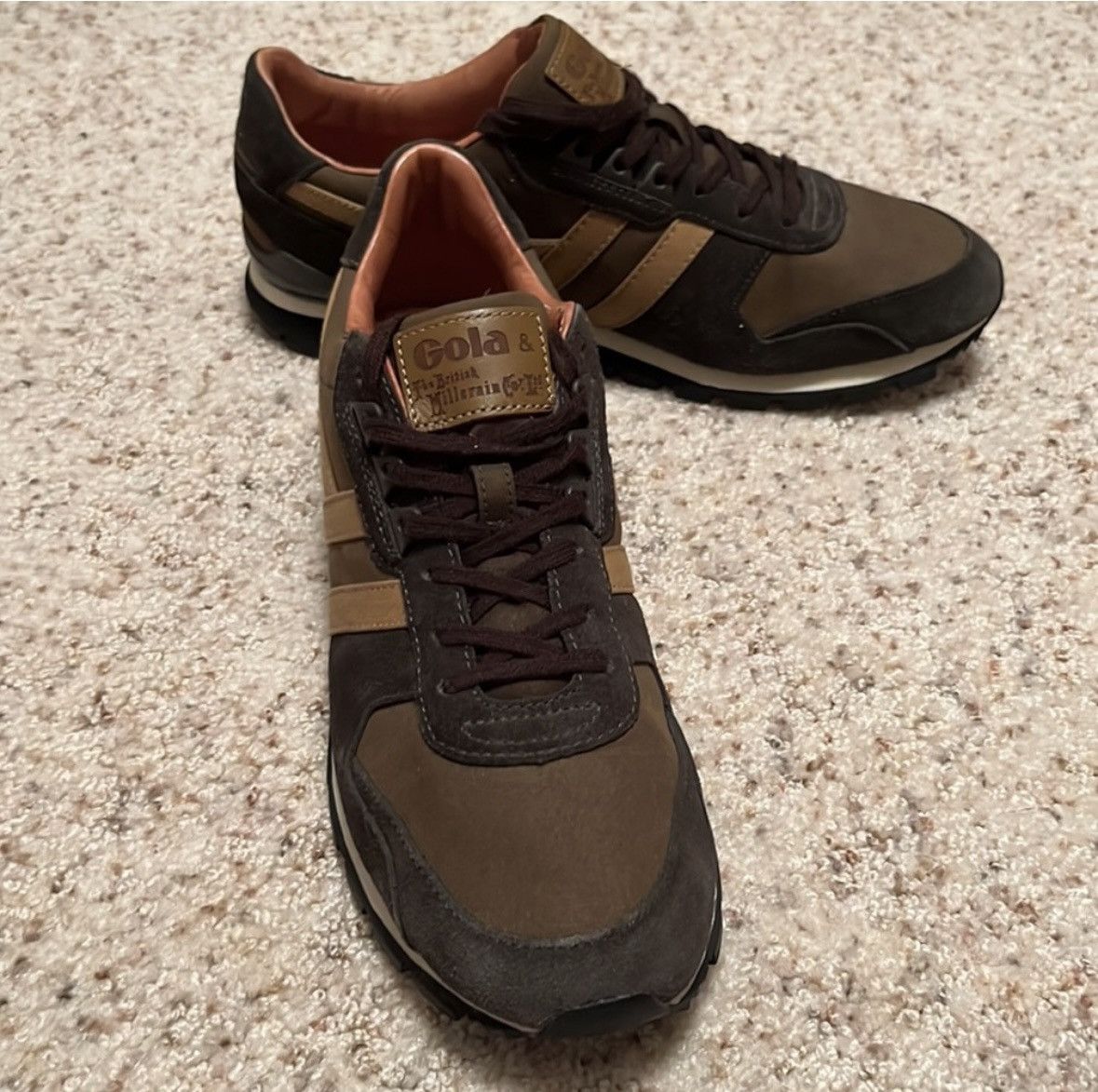 Gola Gola x Millerain Harrier Lowland Genuine Leather Sneaker Size US 10 / EU 43 - 1 Thumbnail