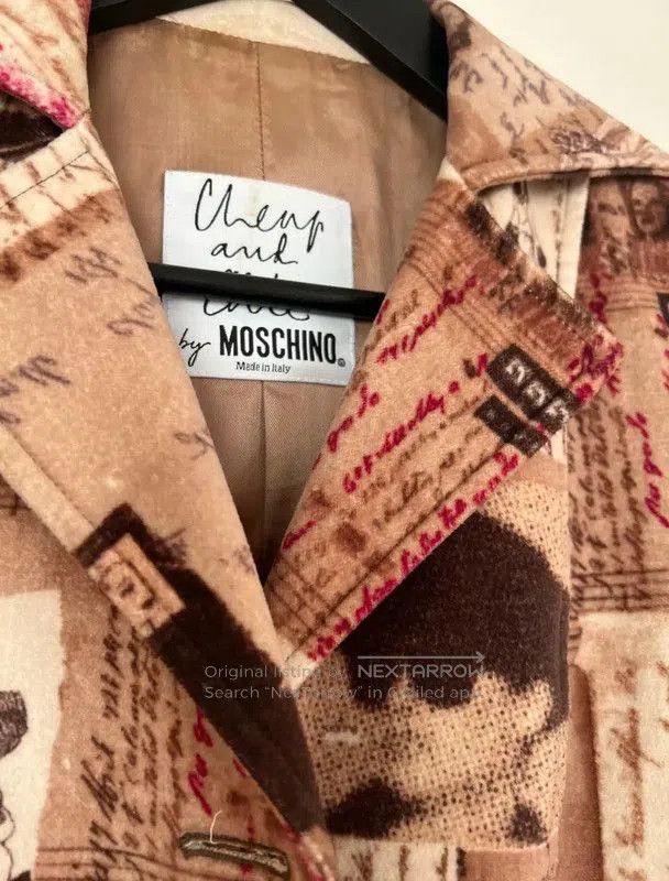 Moschino Moschino Artistic Printed Women's Jacket . Size M / US 6-8 / IT 42-44 - 3 Thumbnail