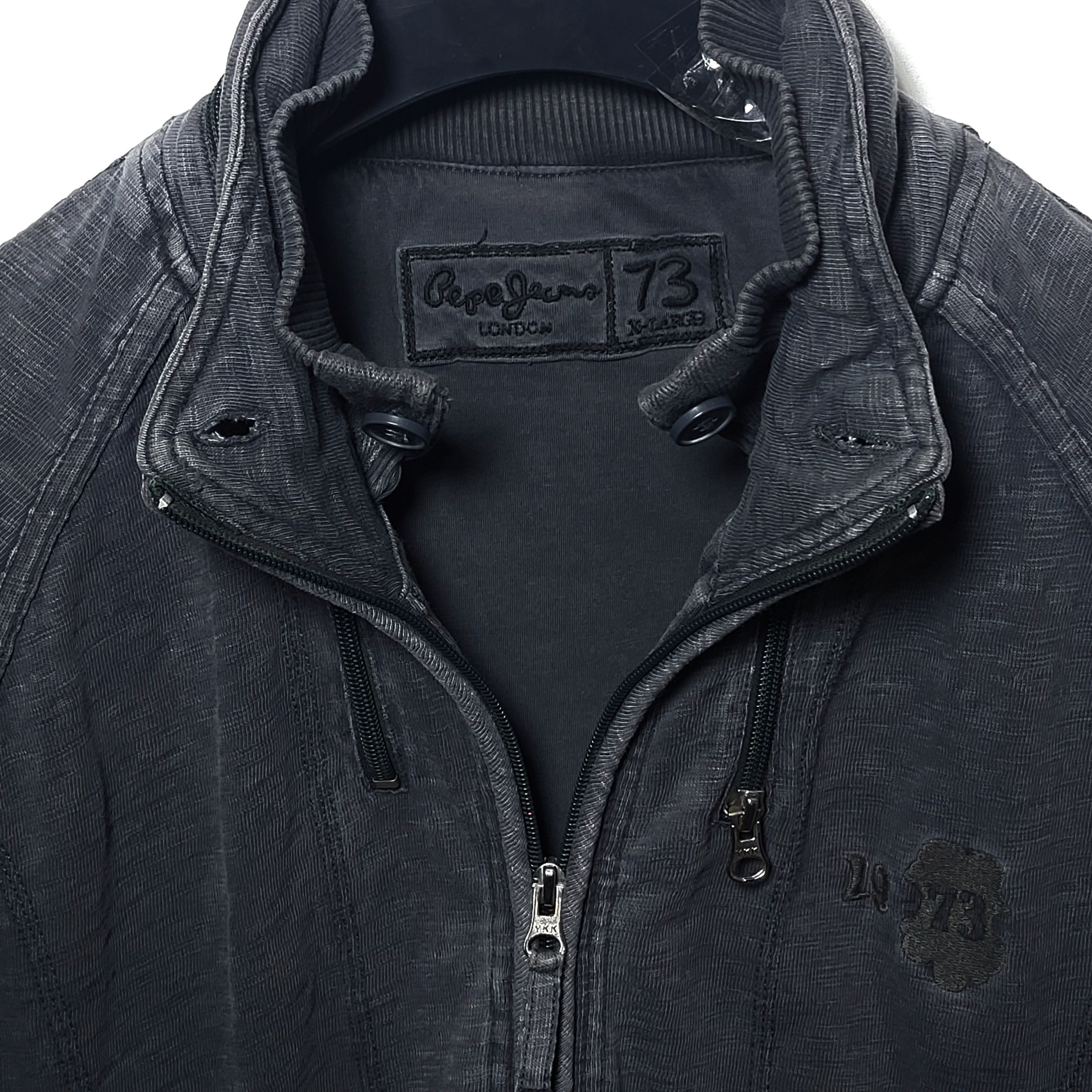 Pepe Jeans Pepe Jeans London Vintage Grunge Style Jacket Size US XL / EU 56 / 4 - 3 Thumbnail