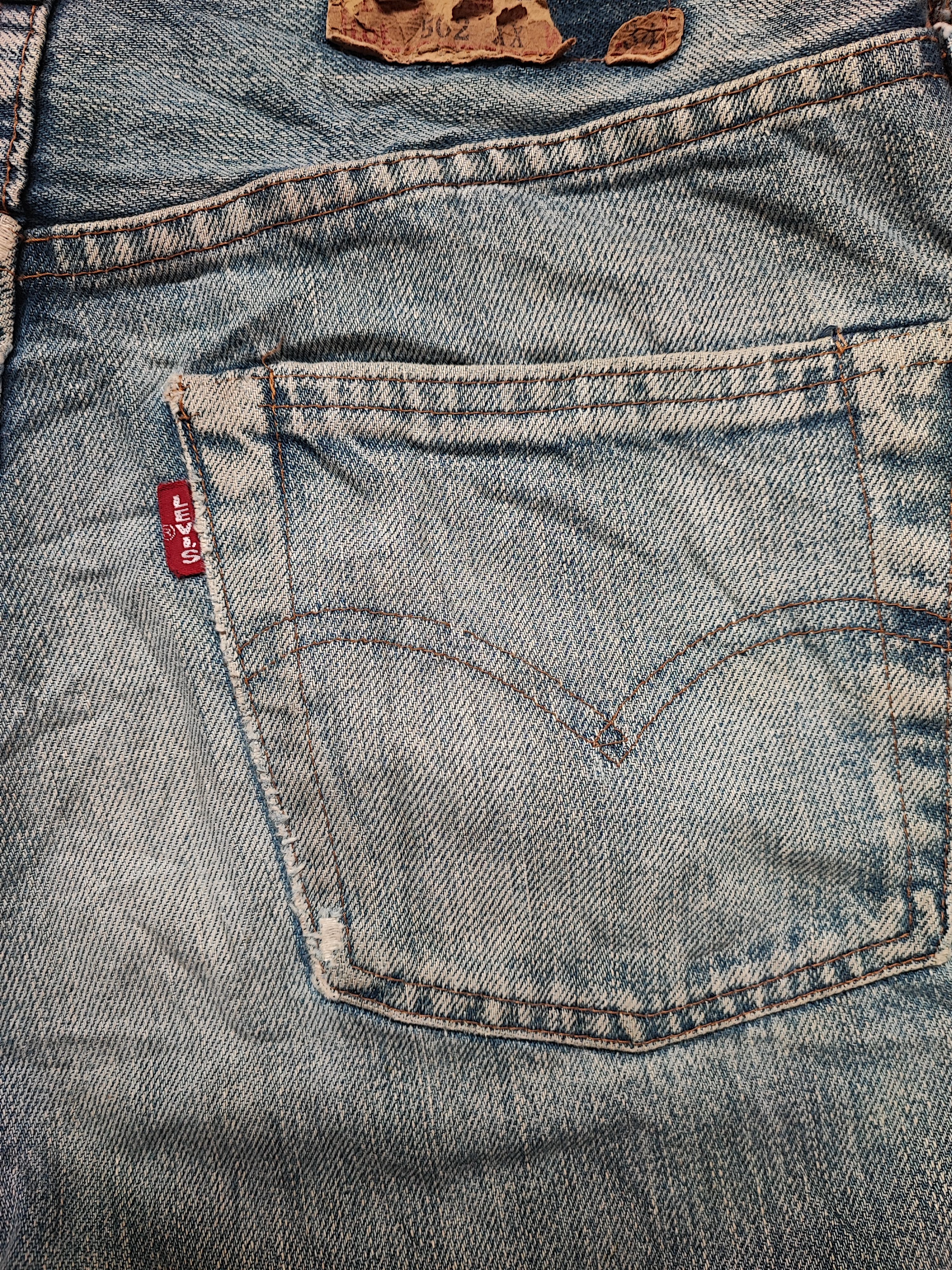 Levi's Vintage Clothing Levi's 502 Big E Redline Selvedge 1992 Jeans Size US 30 / EU 46 - 13 Thumbnail