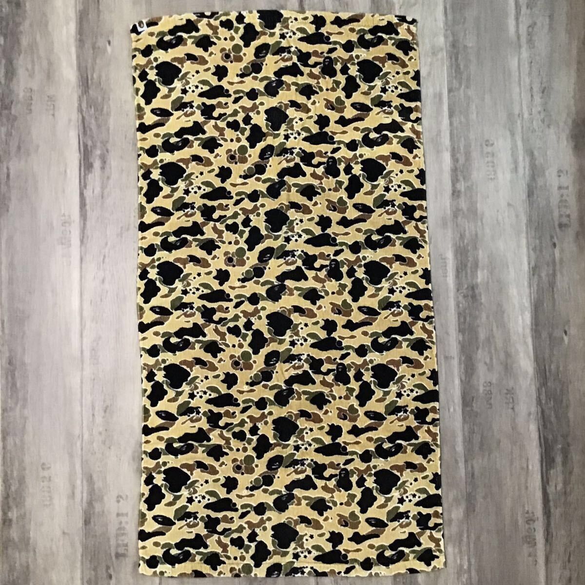Bape 🔥Vintage🔥 BAPE STA camo Beach Towel a bathing ape NIGO Size ONE SIZE - 1 Thumbnail