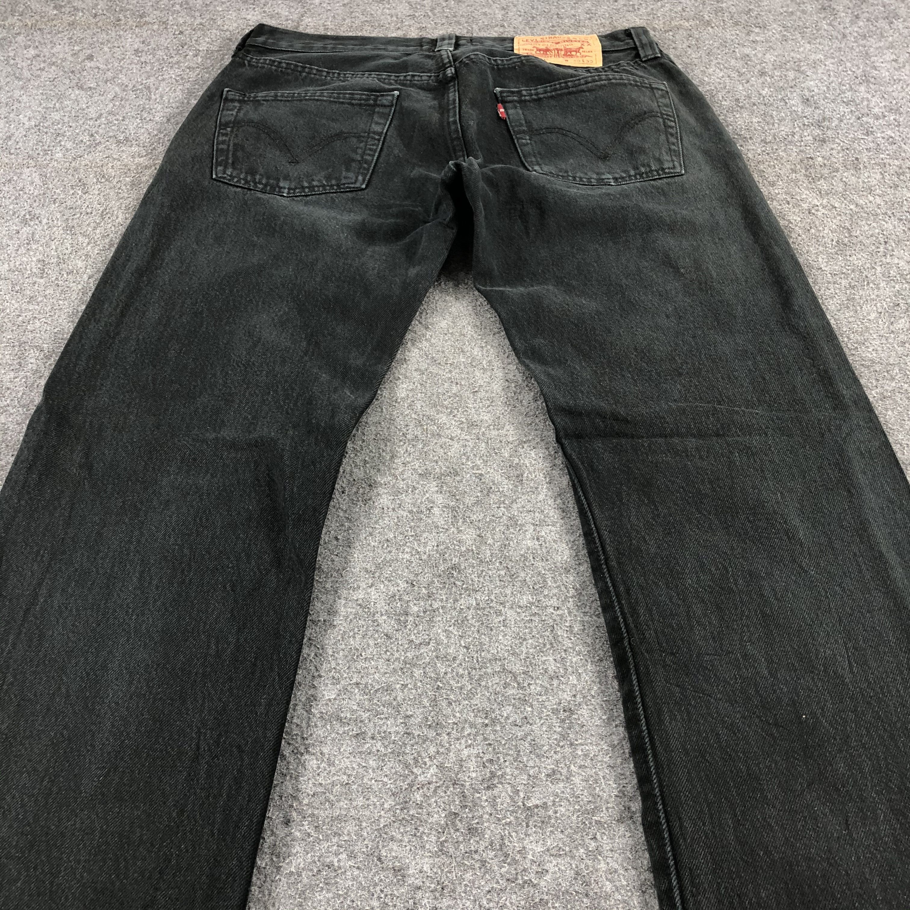 Levi's Vintage Levis 501 Faded Black Jeans-JM1553 Size US 31 - 4 Thumbnail