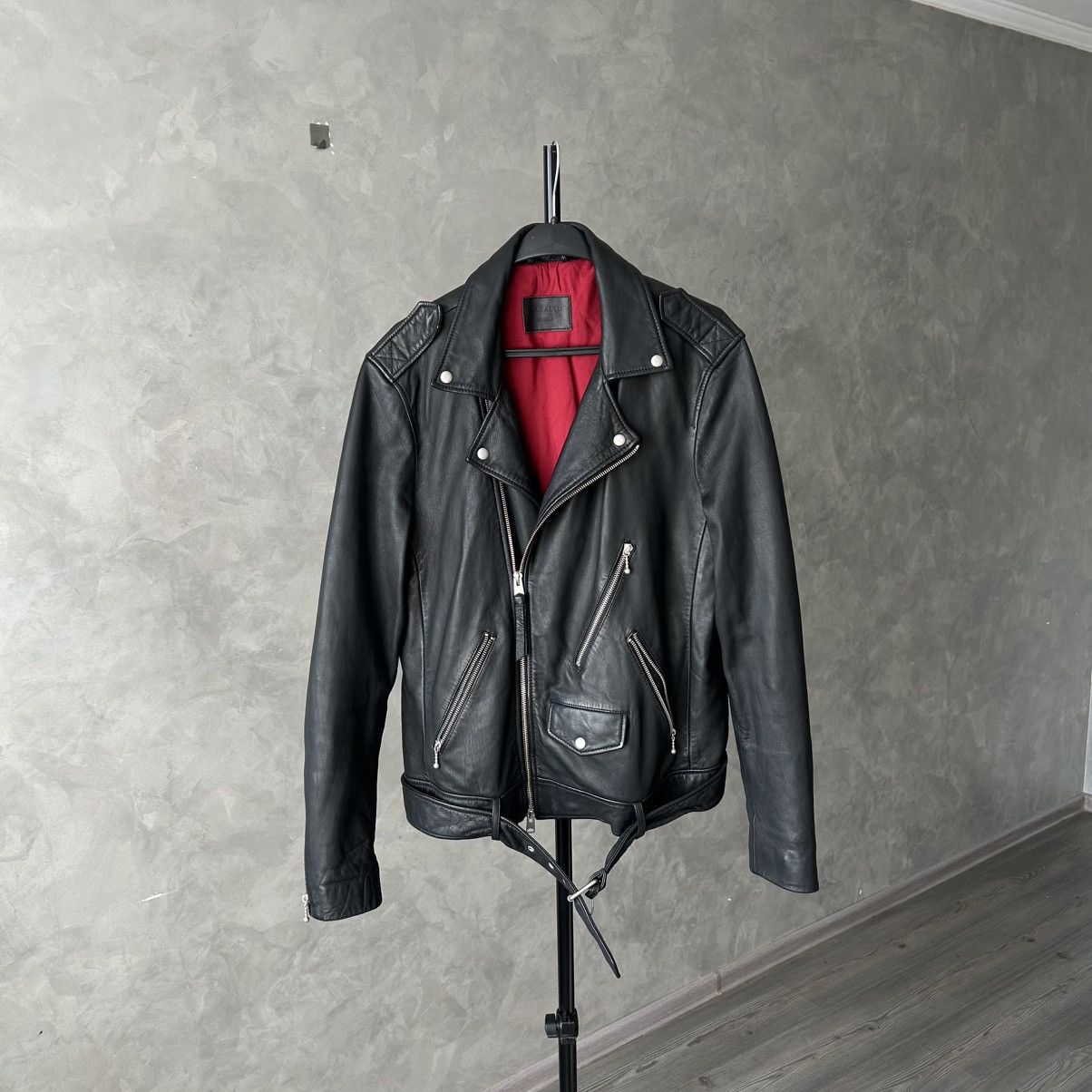 Allsaints 🔥Allsaints Leather Torrance Biker Jacket Size US M / EU 48-50 / 2 - 5 Thumbnail