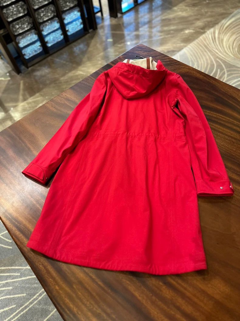 Loro Piana LORO PIANA Rippled red jacket Size XS / US 0-2 / IT 36-38 - 6 Thumbnail