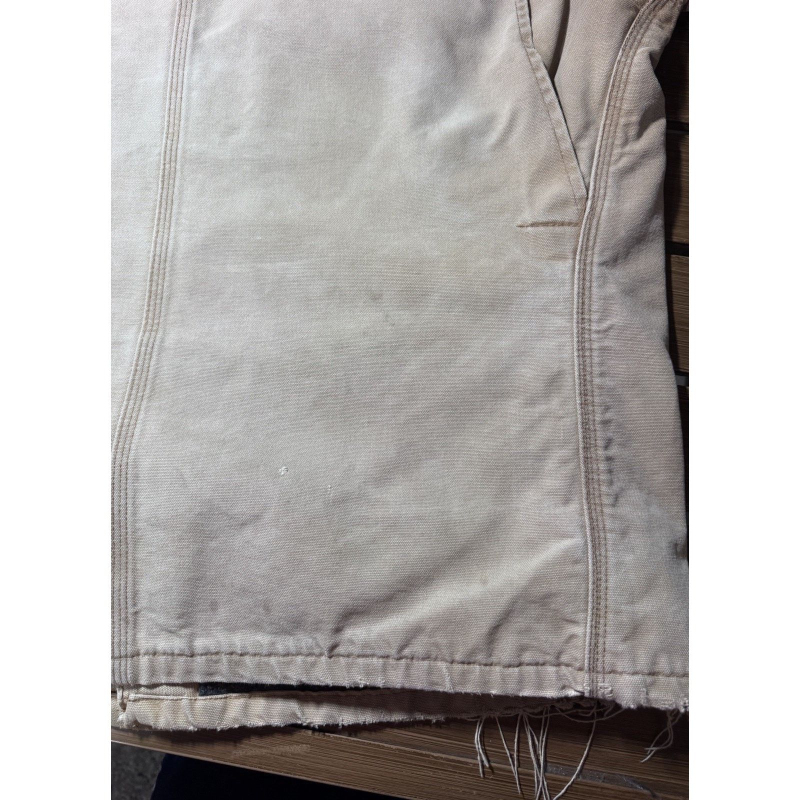 Carhartt Vintage 90’s Carhartt Chore Jacket XL Blanket Lined TAN Size US XL / EU 56 / 4 - 19 Thumbnail