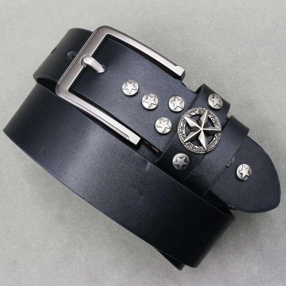 Japanese Brand × Vintage Star rivet belt Size ONE SIZE - 4 Thumbnail
