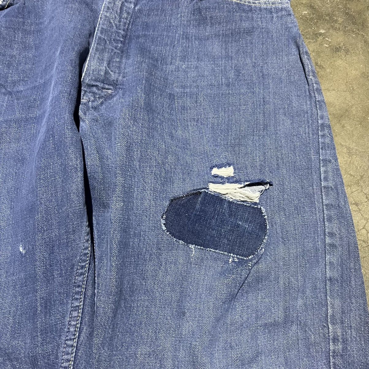 JCPenney × Vintage Vintage 70s Penneys Ranchcraft Dark Western Jeans 36x27 Size US 36 / EU 52 - 2 Thumbnail