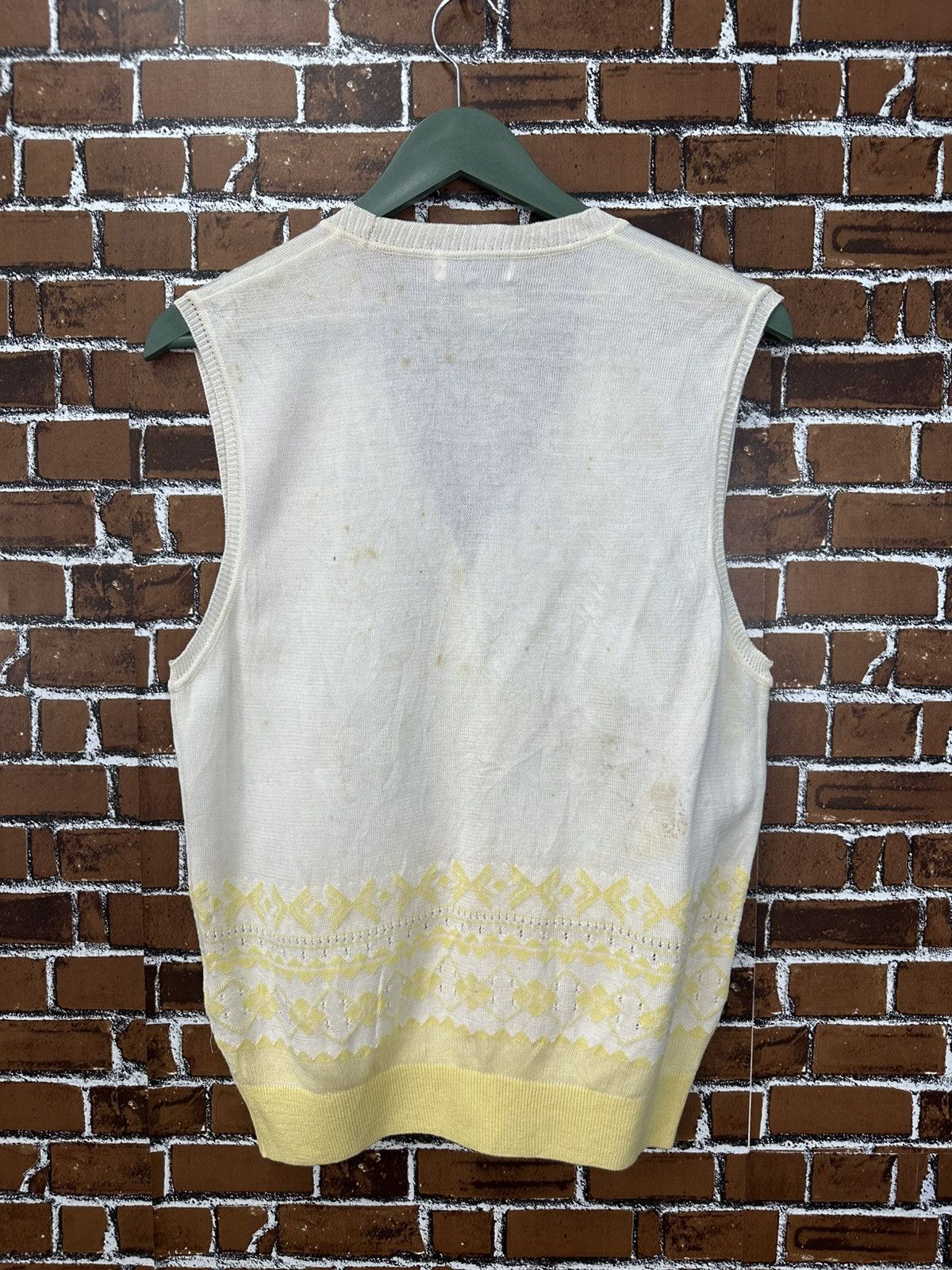 Burberry Vintage Burberry Tank Top Knit A977 Size S / US 4 / IT 40 - 4 Thumbnail