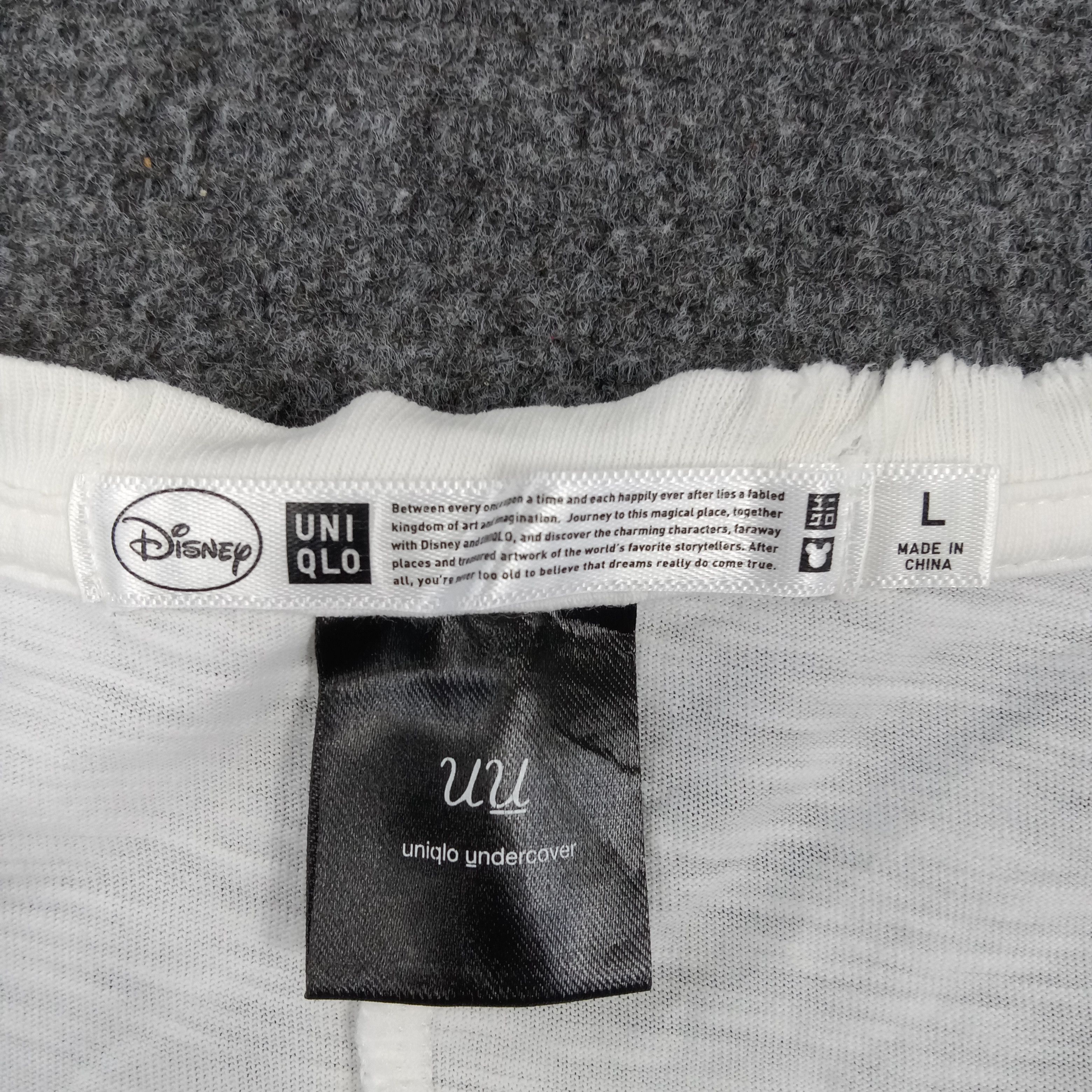 Mickey Mouse × Undercover × Vintage Mickey Mouse X Uniqlo X Undercover Japanese Brand Tshirt Size M / US 6-8 / IT 42-44 - 4 Thumbnail