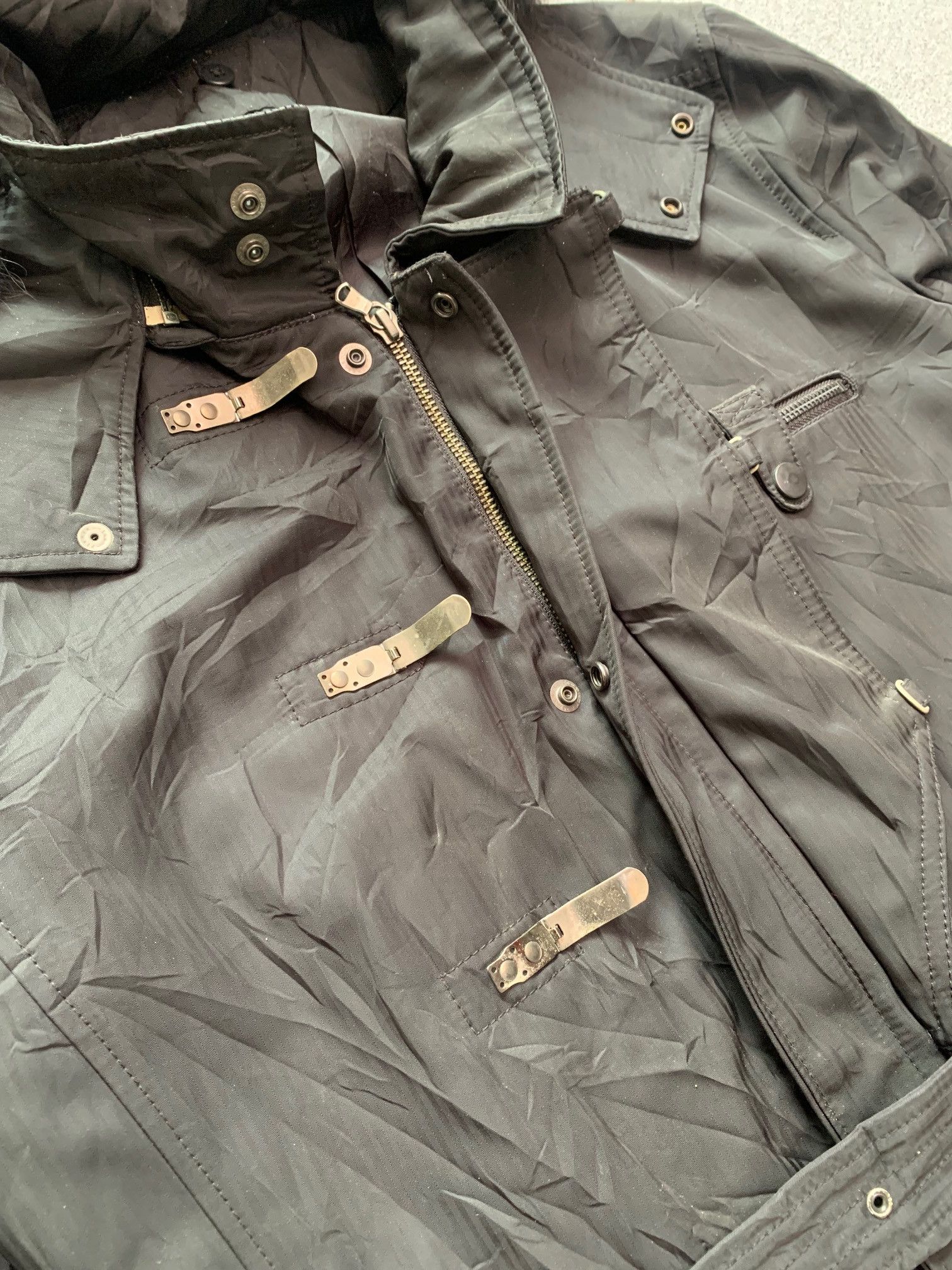 Issey Miyake RARE TÊTE HOMME ISSEY MIYAKE Trench Coat Jacket Size M / US 6-8 / IT 42-44 - 8 Thumbnail