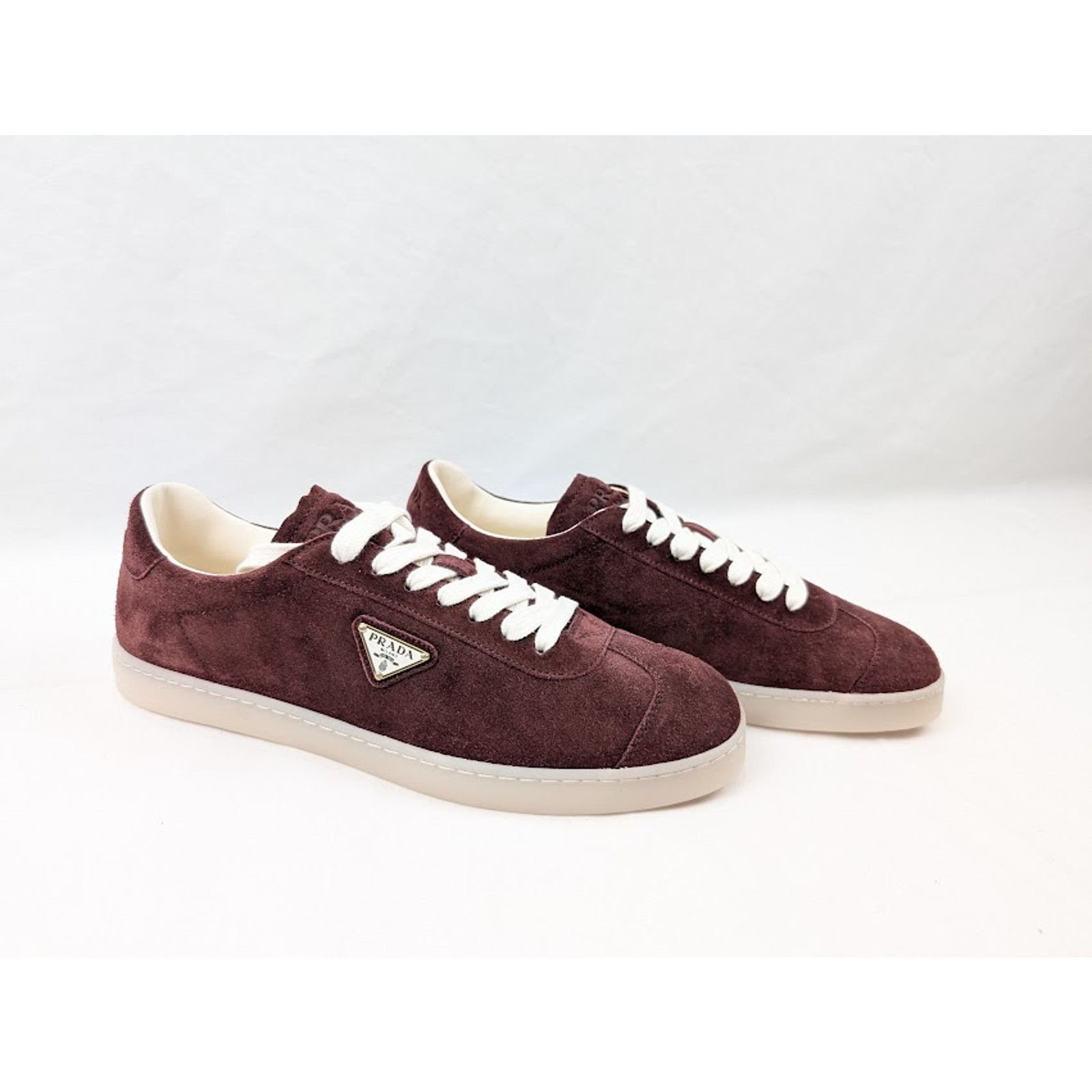 Prada o1rshd1 Low-Top Sneakers in Bordeaux Size US 10.5 / EU 43-44 - 12 Thumbnail