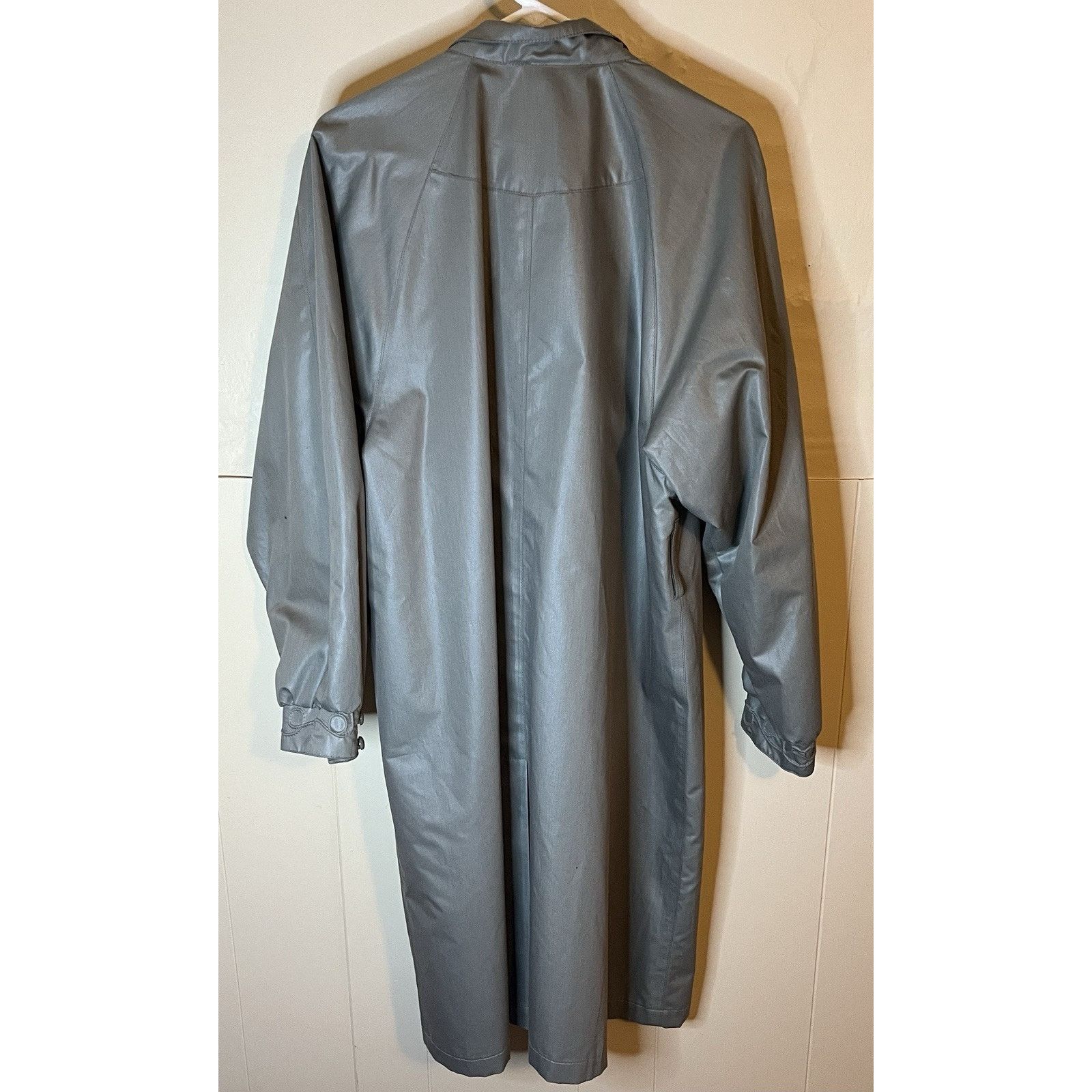 London Fog Vintage London Fog Men’s Large Peacoat Floral Lining Size US L / EU 52-54 / 3 - 9 Thumbnail