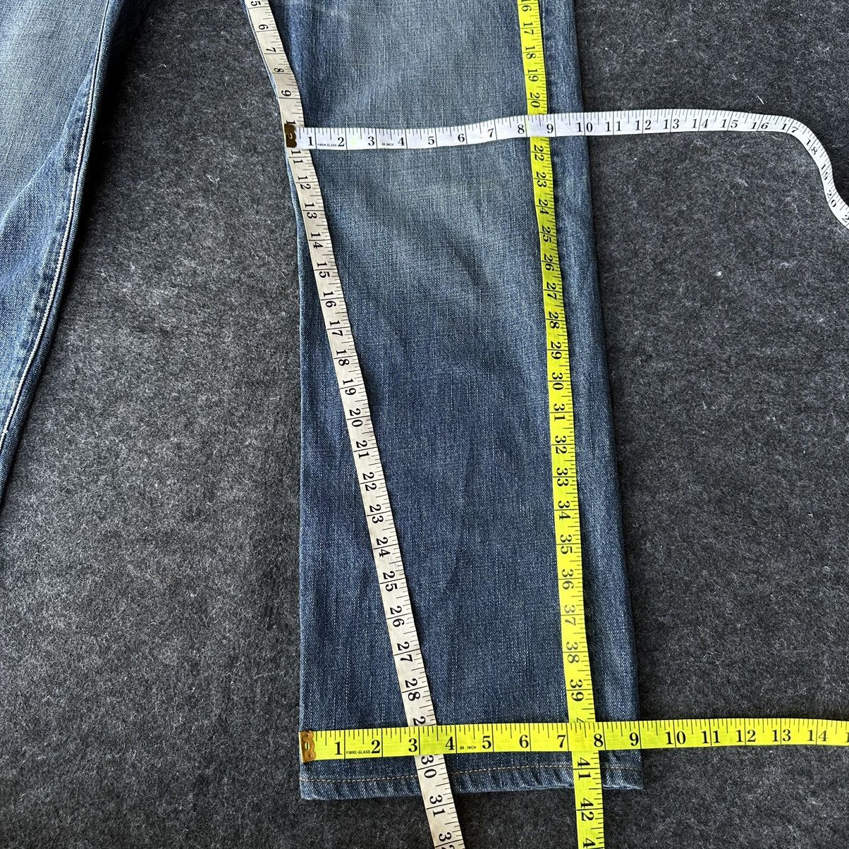 American Apparel 90s Rare Cowboy Regular Blue Washed Denim Size 36 D699 Size US 36 / EU 52 - 13 Thumbnail