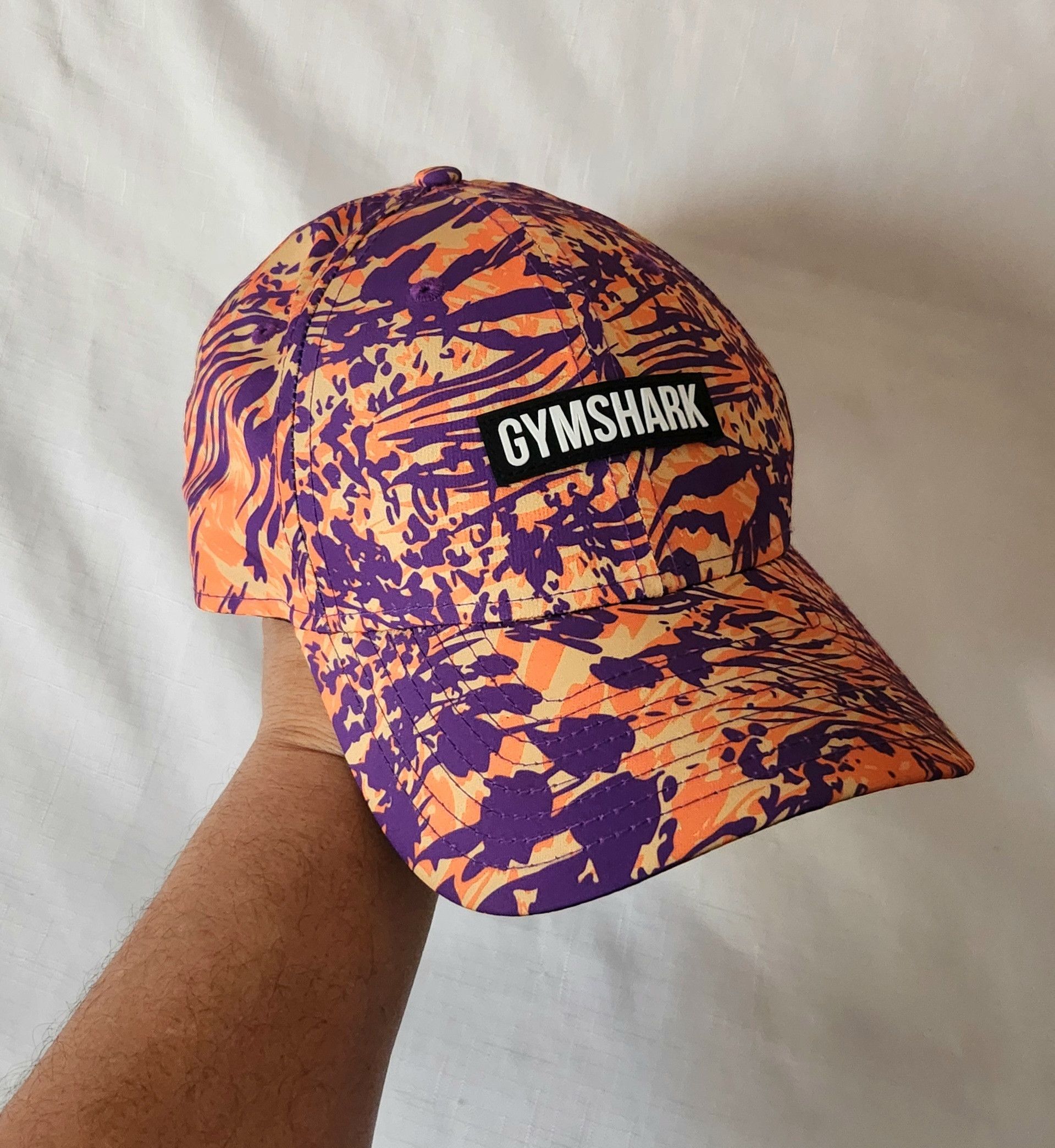 Gymshark × New Era Gymshark X New Era Hat Snapback Logo AOP All Over Print Rare Size ONE SIZE - 1 Thumbnail