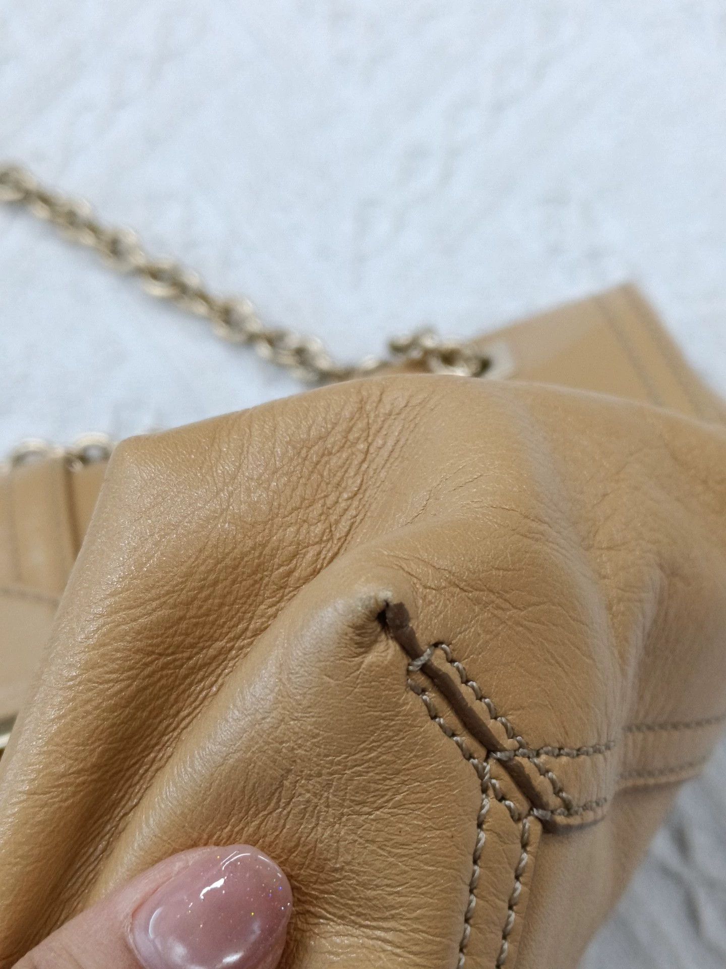 Fendi Fendi Gold-Tone Buckle Shoulder Bag 39x28, Light Wear Size ONE SIZE - 8 Thumbnail