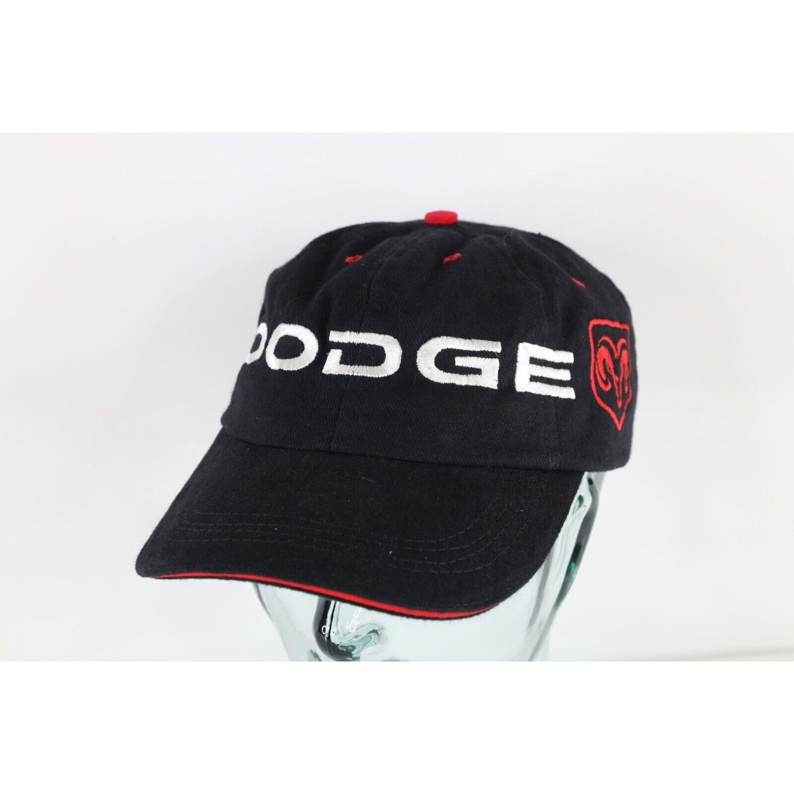 NASCAR × Vintage Vintage 90s NASCAR Spell Out Dodge Car Racing Strapback Hat Size ONE SIZE - 1 Thumbnail