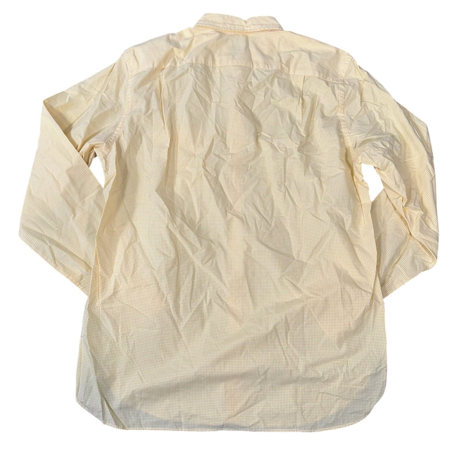 J.Crew J Crew Sewn For Yellow Gingham Button Down Shirt Size M Size US M / EU 48-50 / 2 - 2 Thumbnail