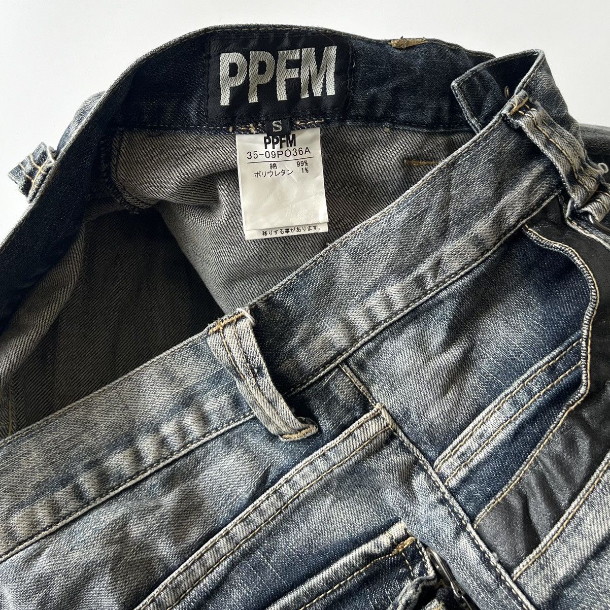 PPFM PPFM Arch Twisted Jeans 2000s Size US 32 / EU 48 - 10 Thumbnail