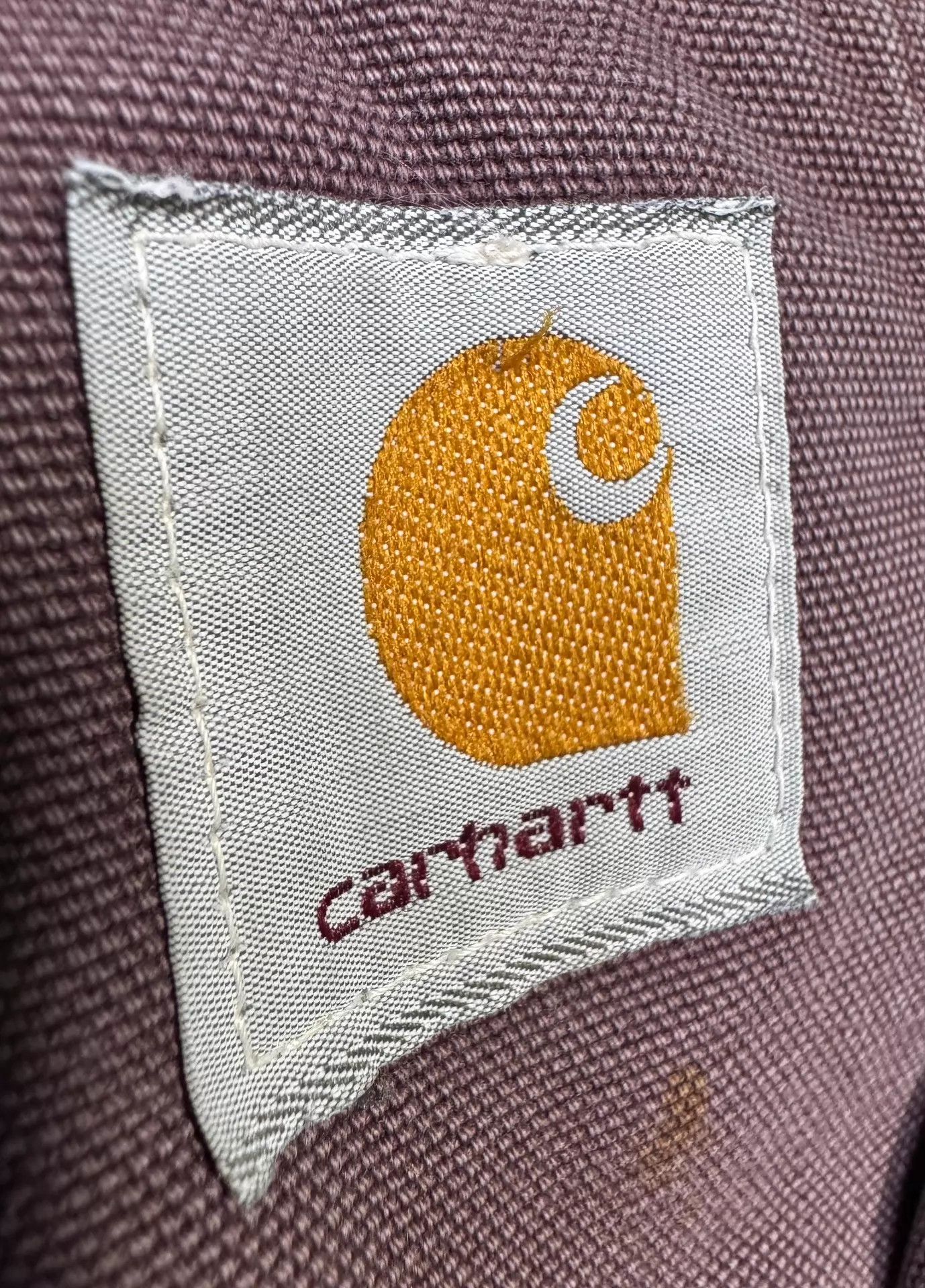 Carhartt Vintage Carhartt JQ1035 Main Line Dusty Rose Hooded Jacket L Size US L / EU 52-54 / 3 - 7 Thumbnail